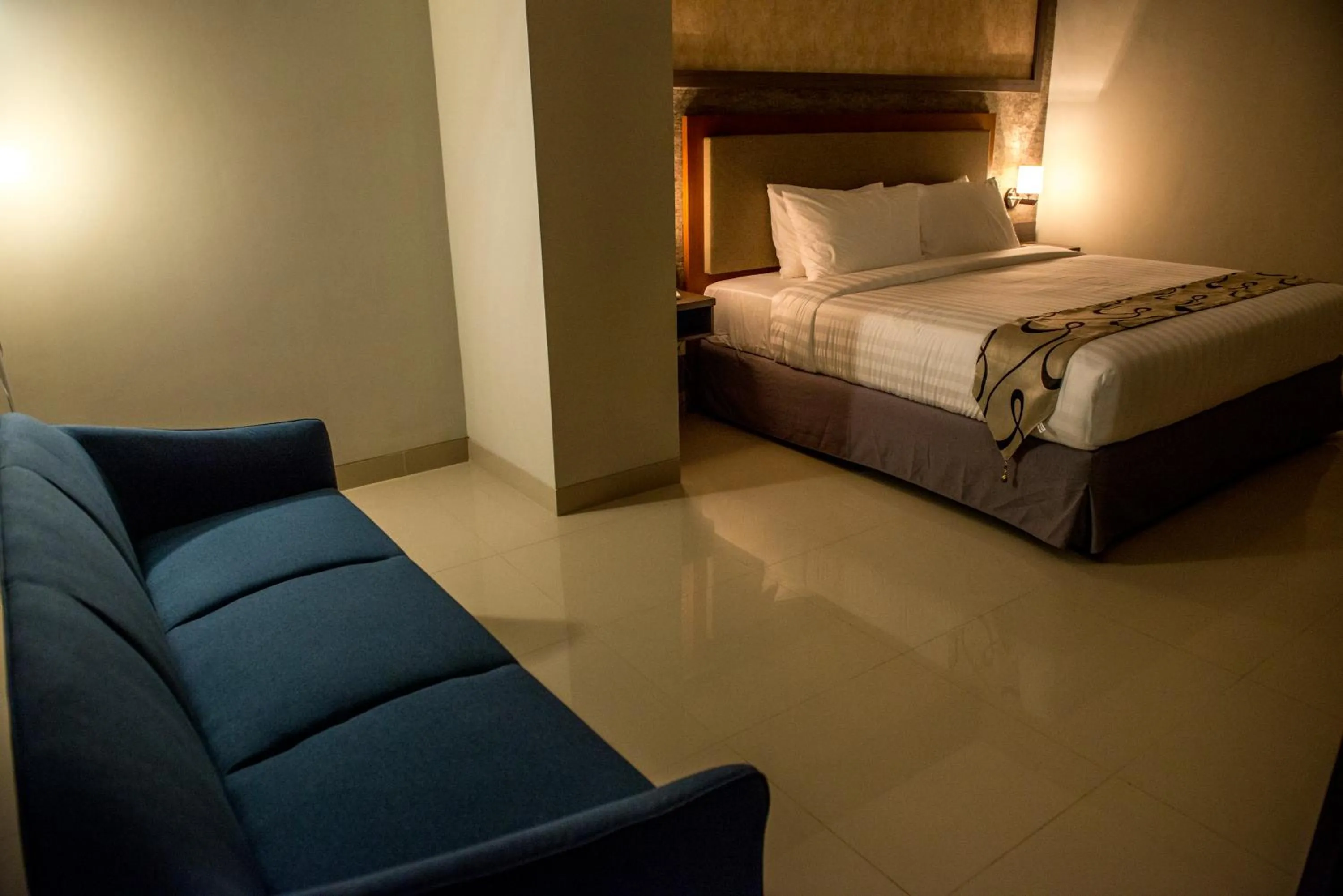 Bed in Grand Padis Hotel