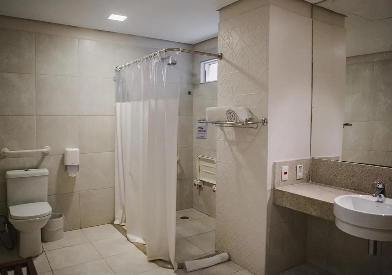 Shower in Hotel Ponta Verde Praia do Francês