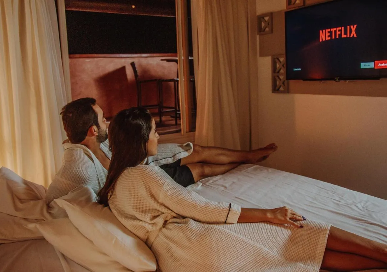 Bed in Hotel Ponta Verde Praia do Francês