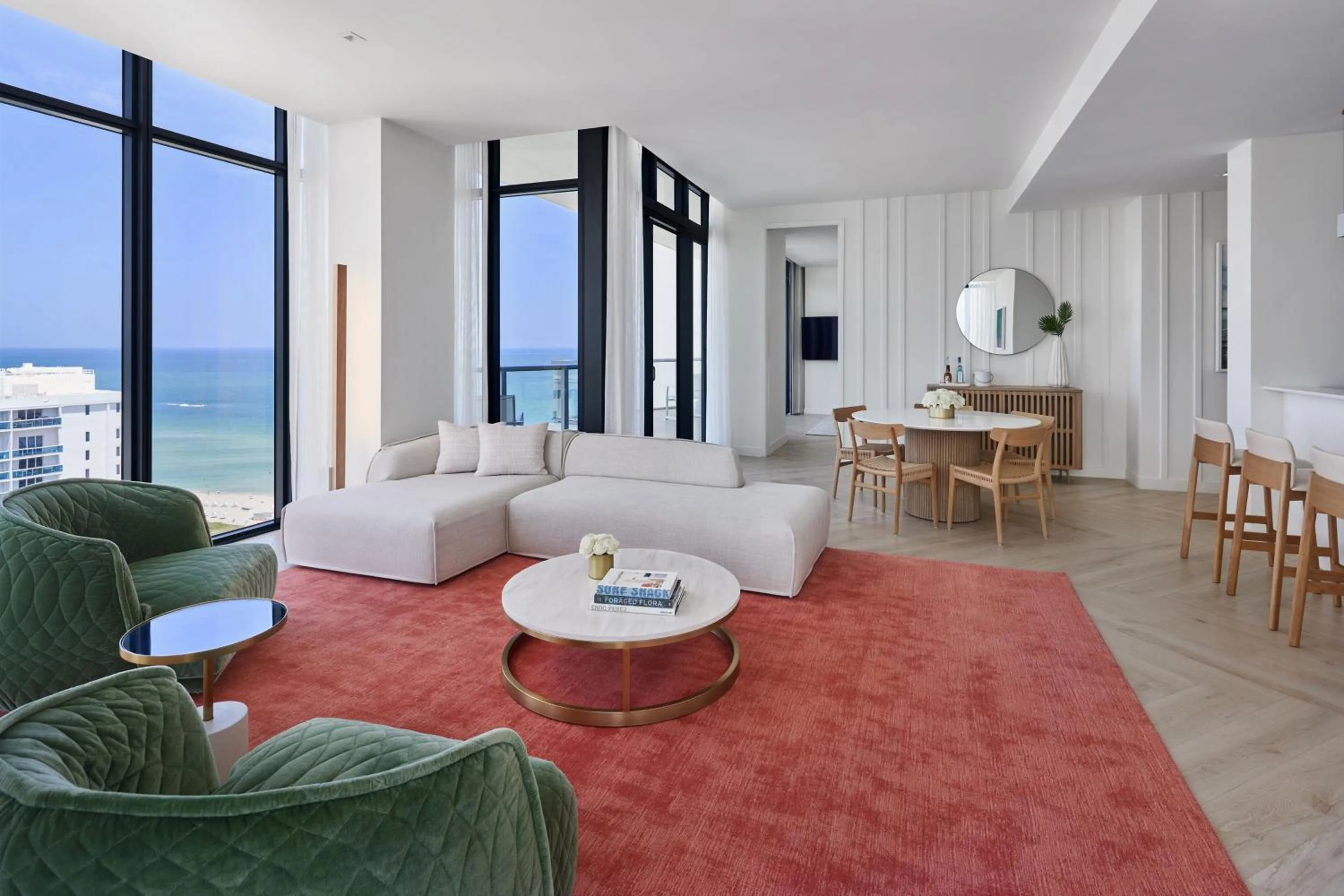 Living room in W South Beach