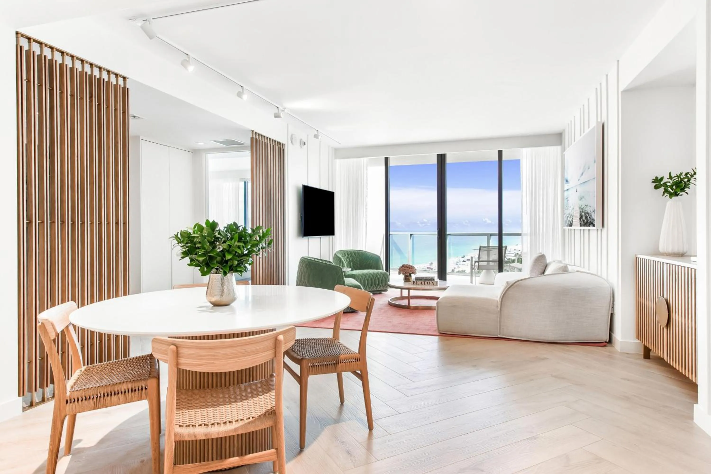 Living room in W South Beach