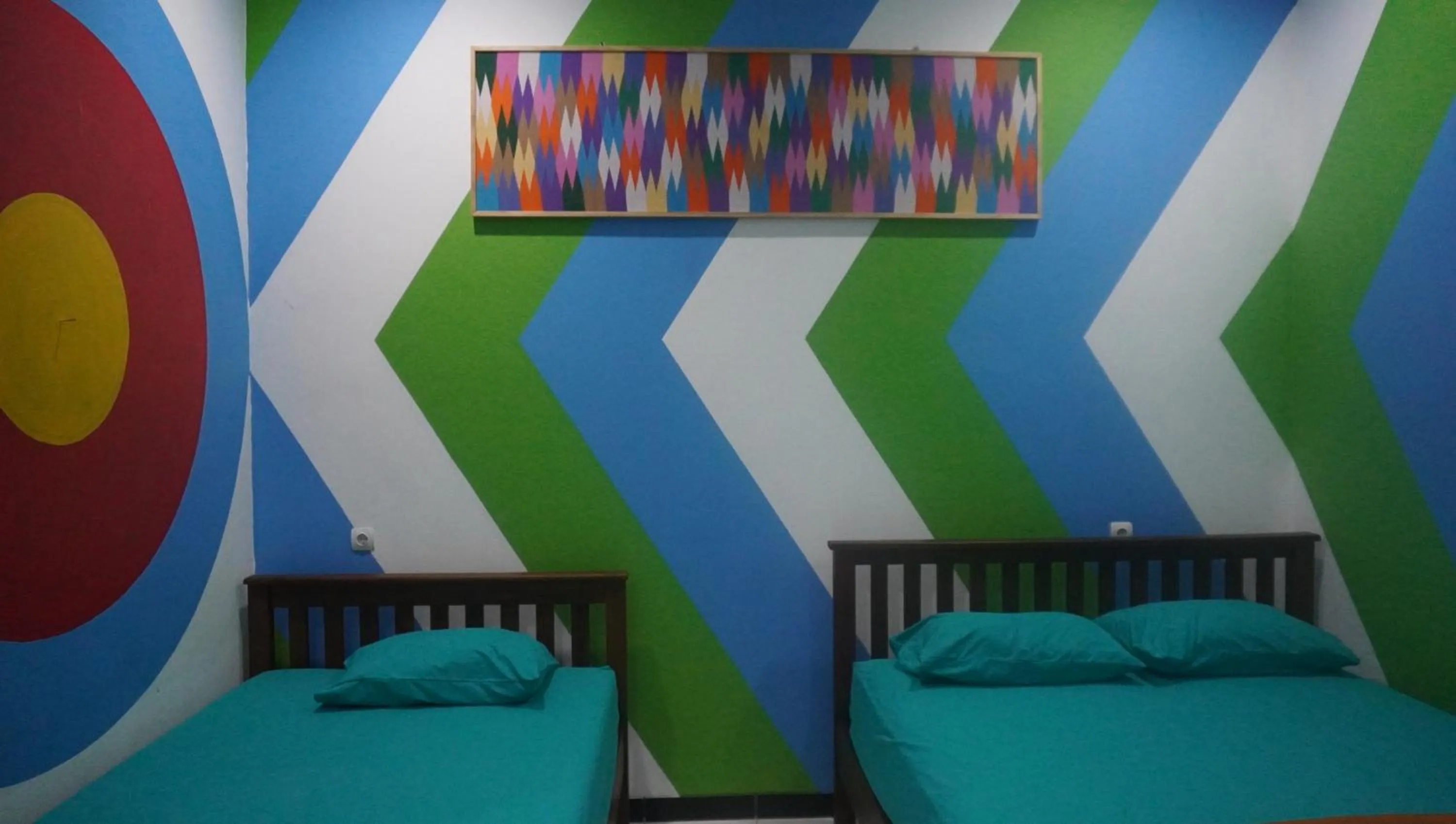 Bed in JOGLO Greenhouse