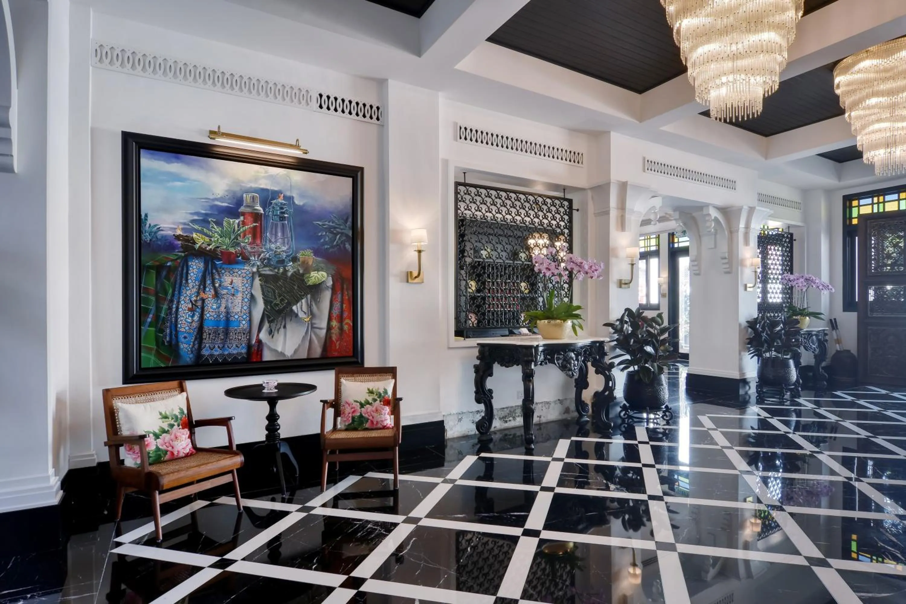 Lobby or reception in Liu Men Melaka