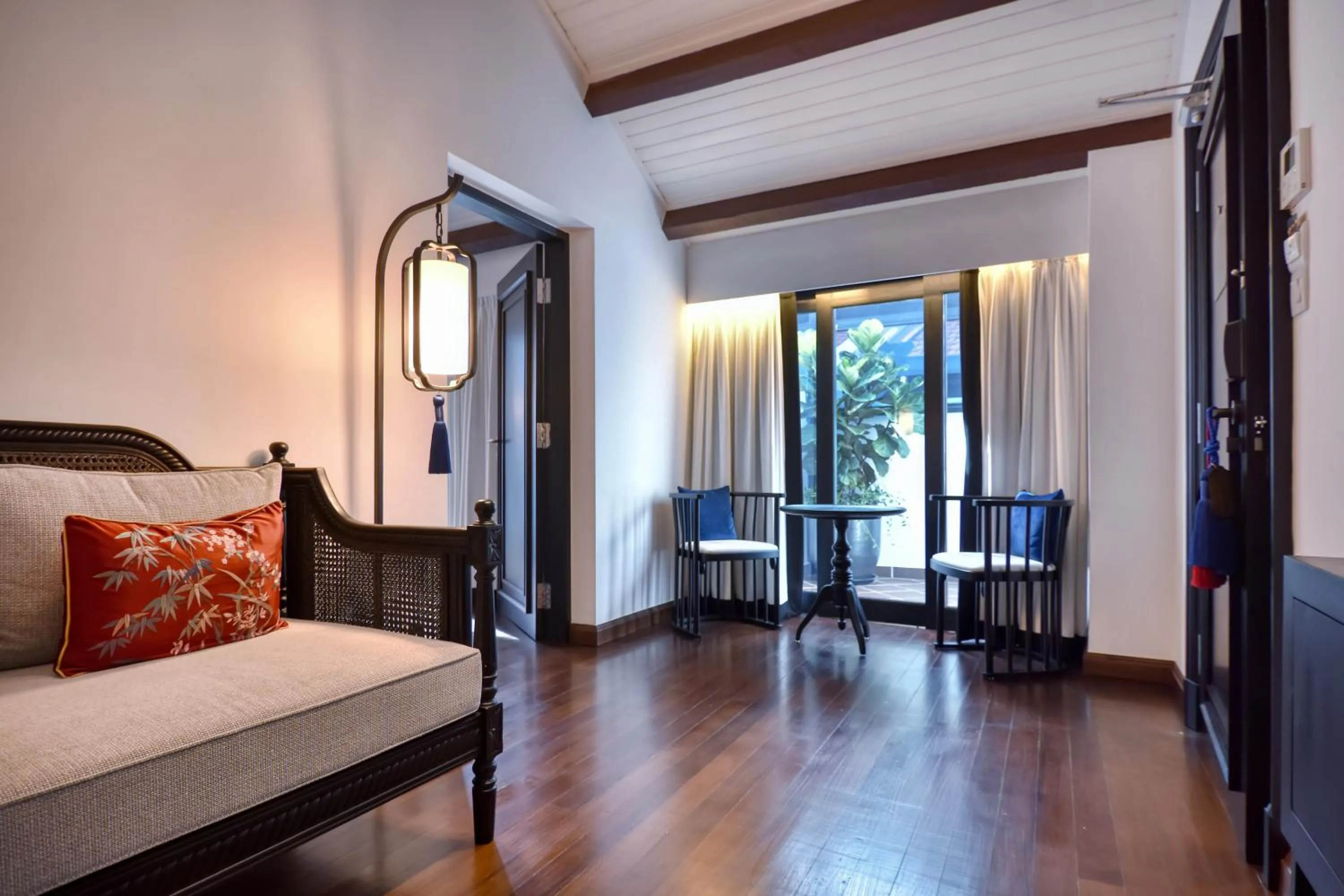 Communal lounge/ TV room, Bed in Liu Men Melaka