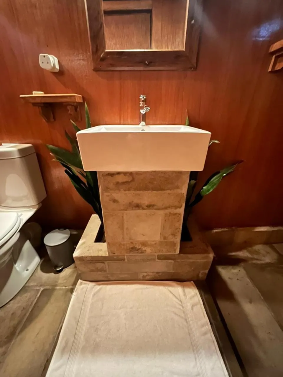 Bathroom in Sky Island Resort