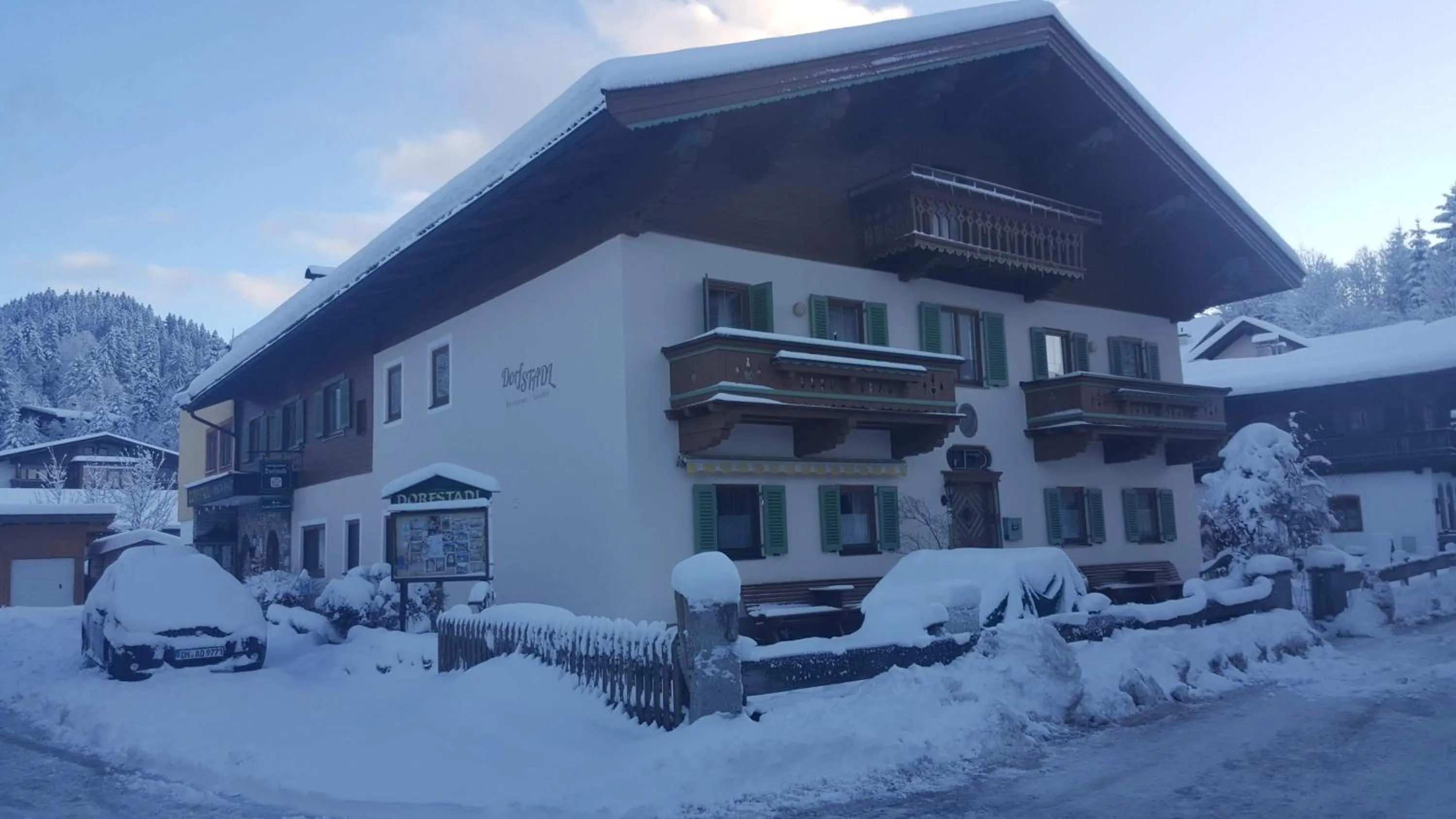 Facade/entrance in Landgasthof Dorfstadl