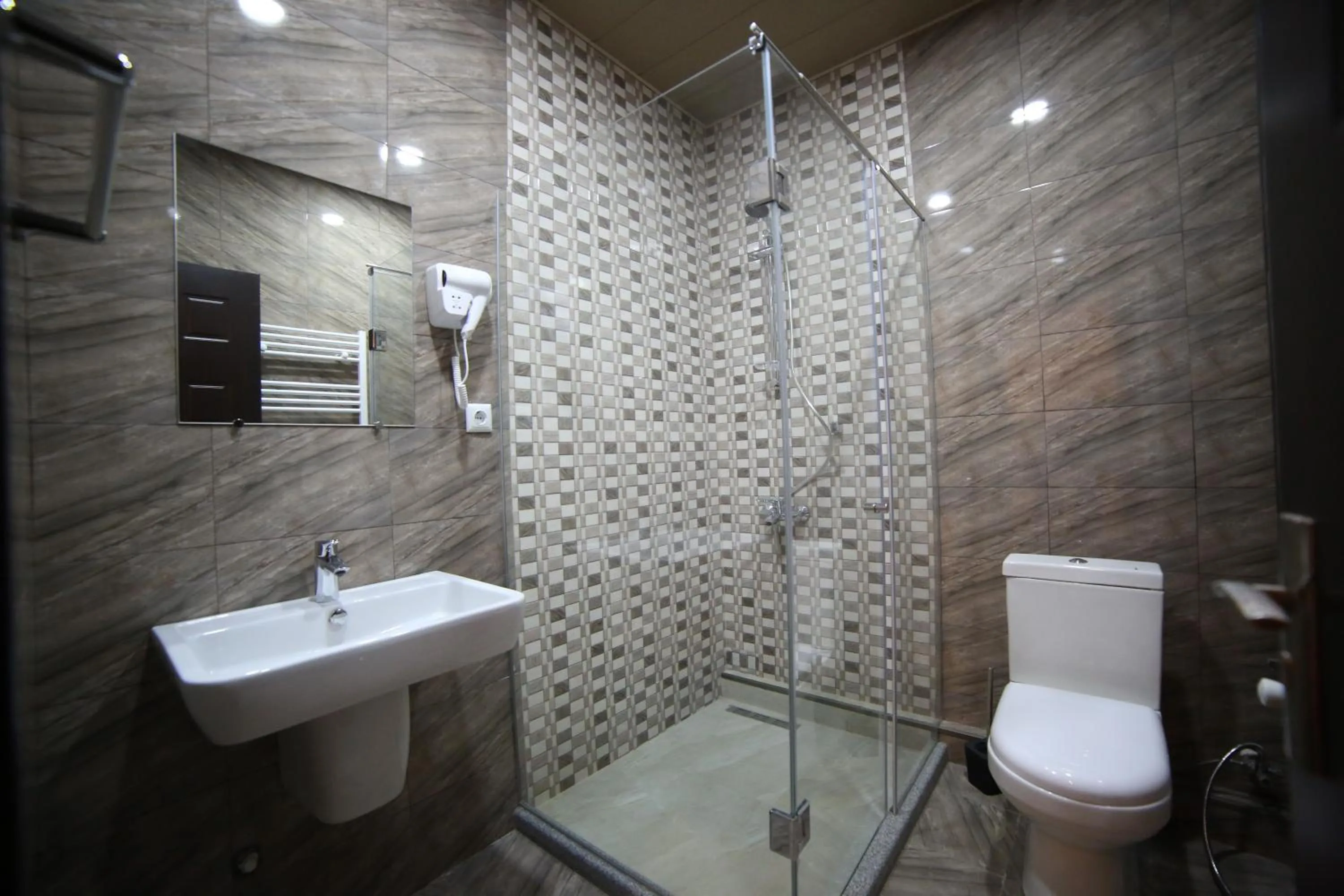 Shower in Hotel Soft