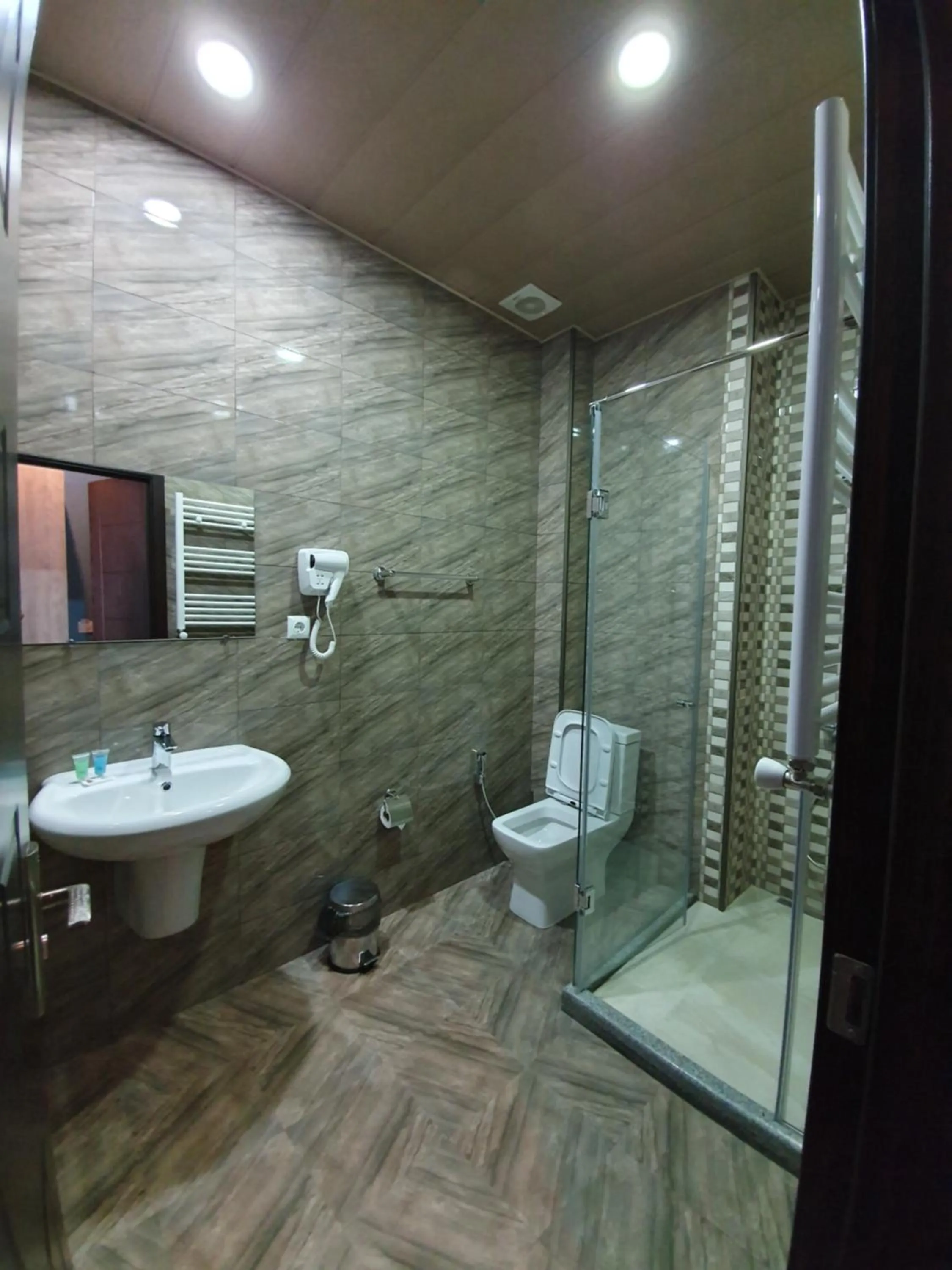 Shower in Hotel Soft