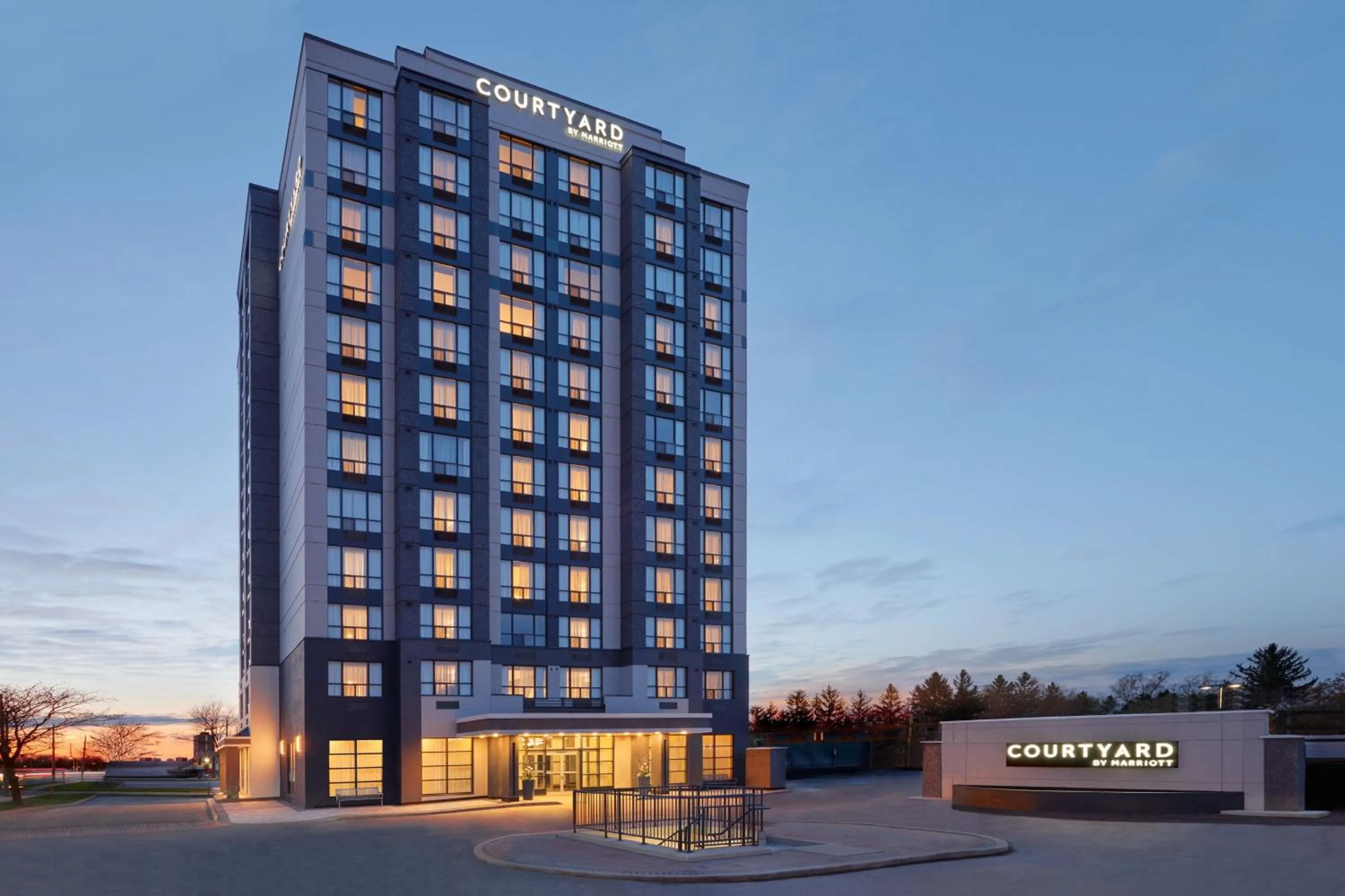 Property building in Courtyard by Marriott Kitchener