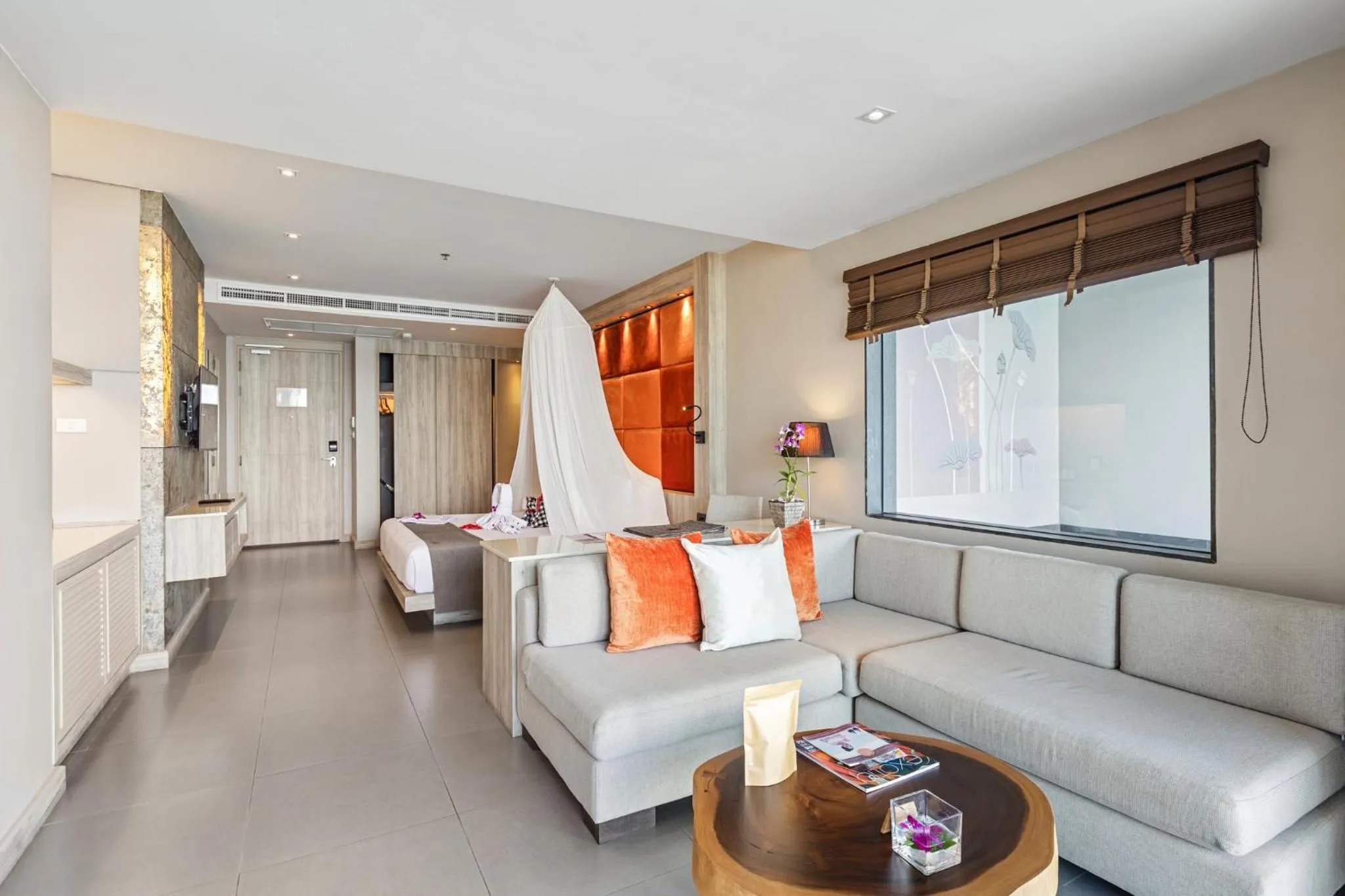 Photo of the whole room, Bed in Cape Sienna Phuket Gourmet Hotel & Villas - SHA Extra Plus