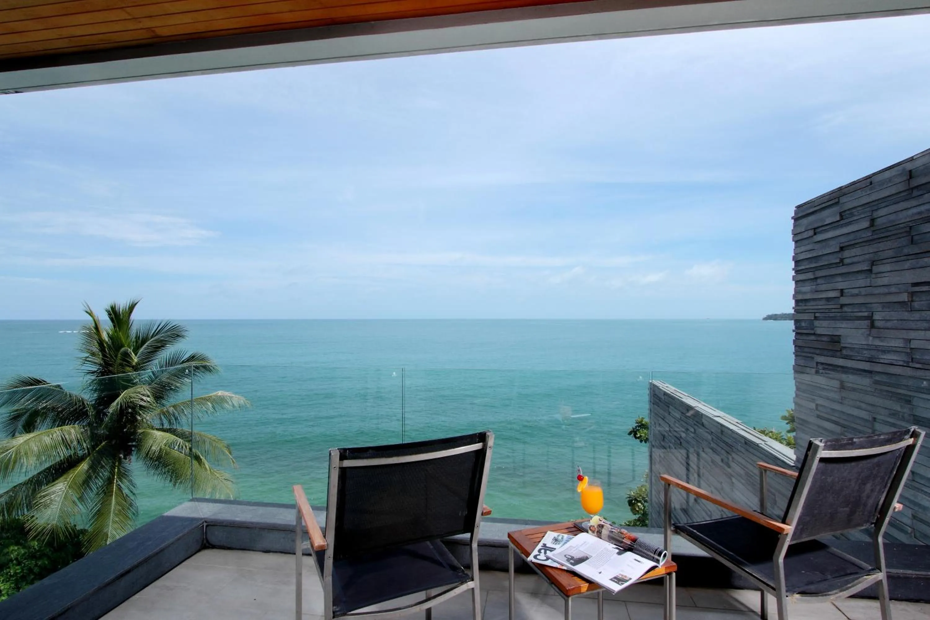 Balcony/Terrace in Cape Sienna Phuket Gourmet Hotel & Villas - SHA Extra Plus