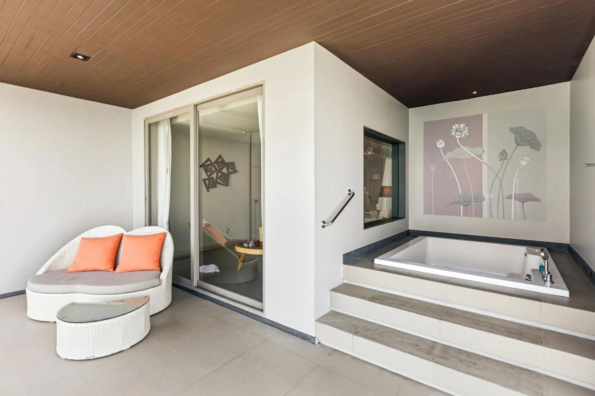 Seating area in Cape Sienna Phuket Gourmet Hotel & Villas - SHA Extra Plus