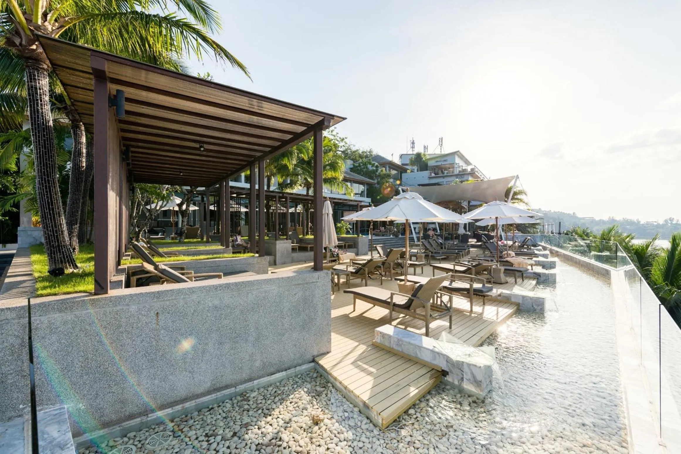 Balcony/Terrace in Cape Sienna Phuket Gourmet Hotel & Villas - SHA Extra Plus