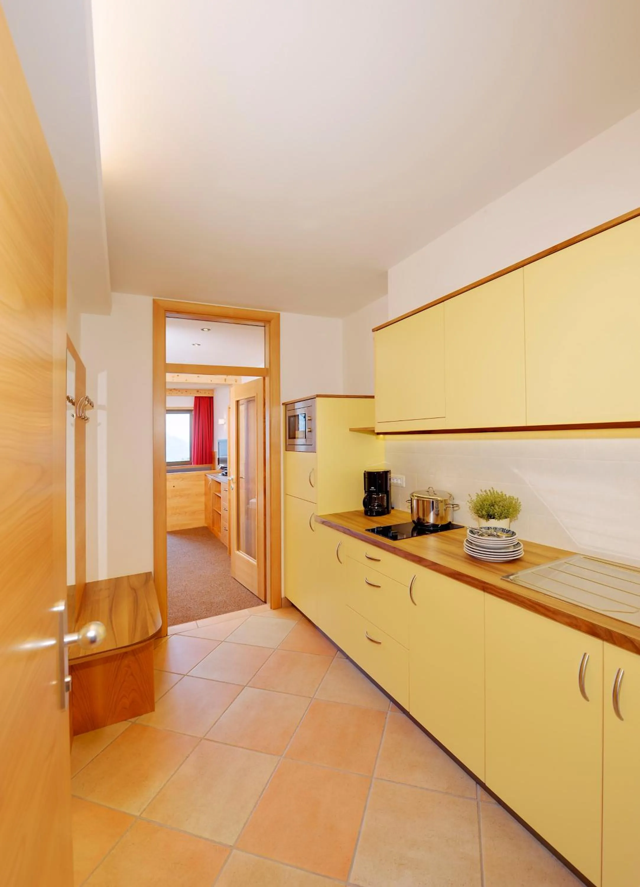 Coffee/tea facilities in Hotel Appartement Inge