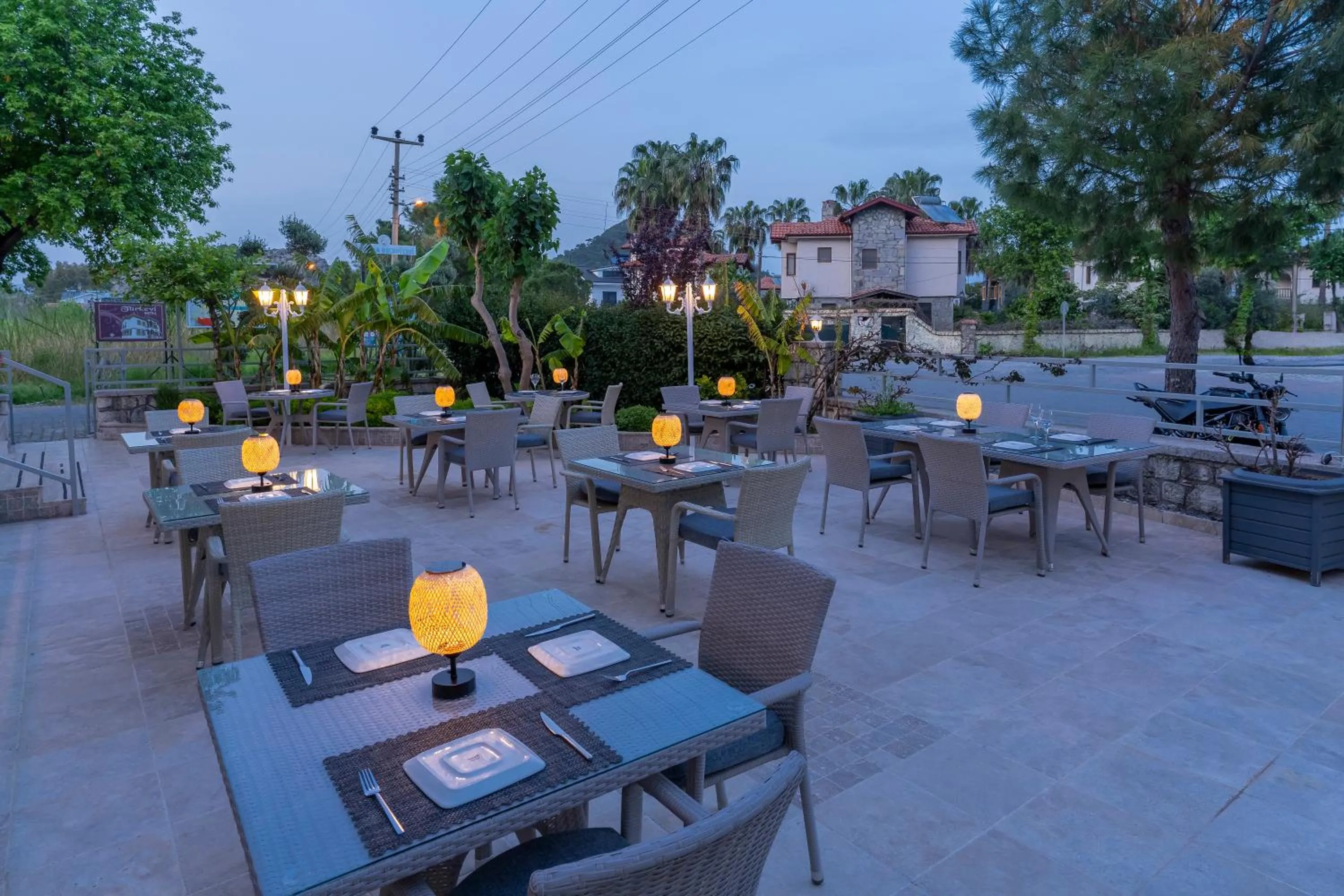 Patio in HOTEL DALYANCE