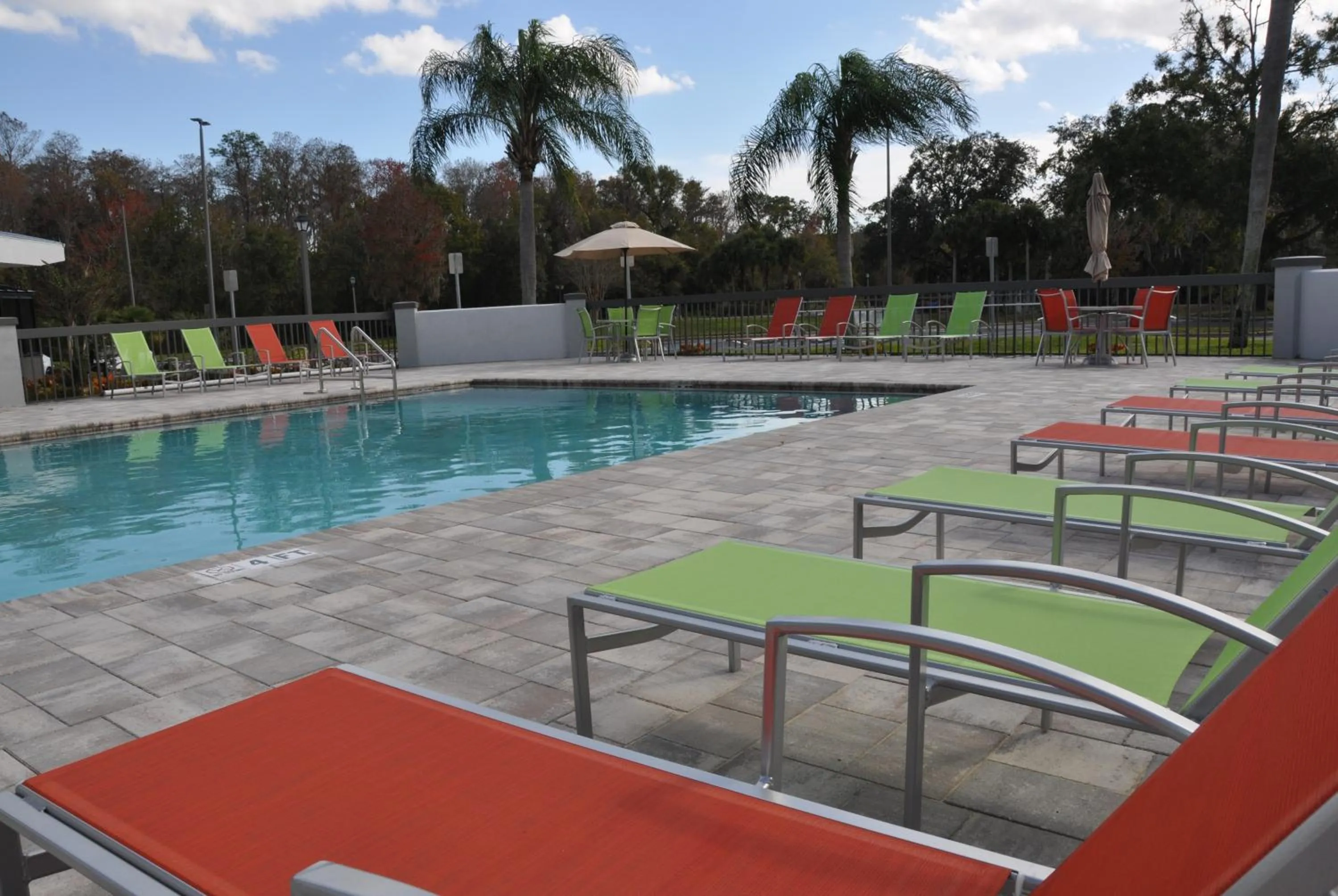 Swimming pool in Nobile Hotel Parkway at Celebration Orlando Very Close to Disney Theme Parks