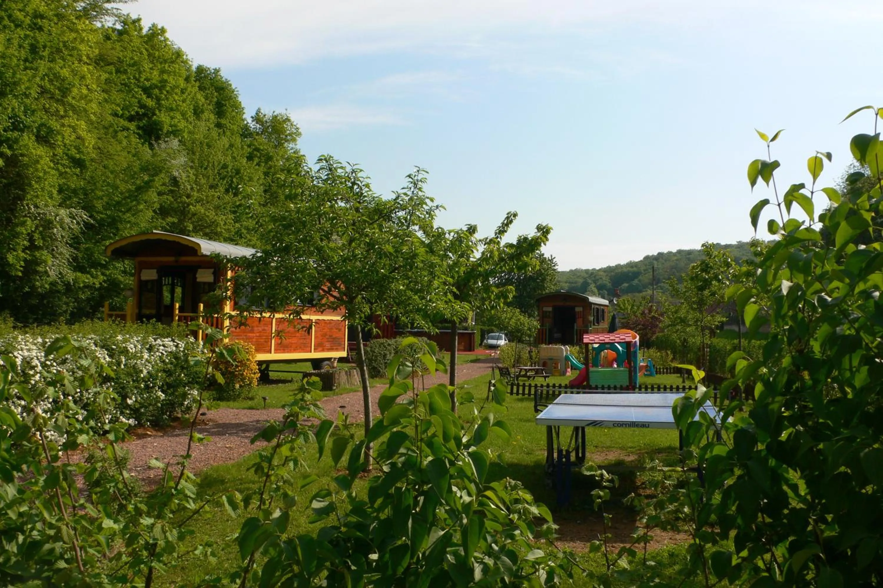 Garden in Les Roulottes de Maufront