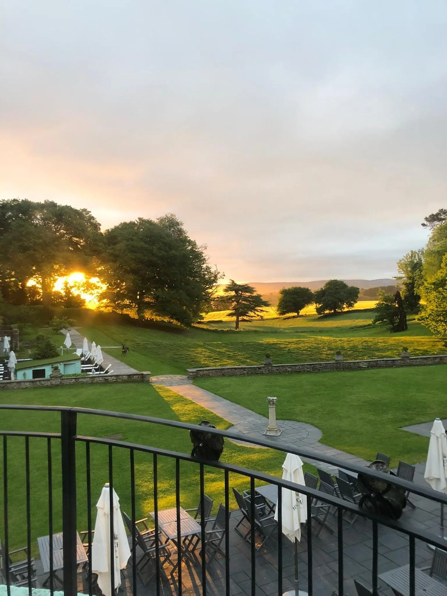 Natural landscape in Croydon Hall