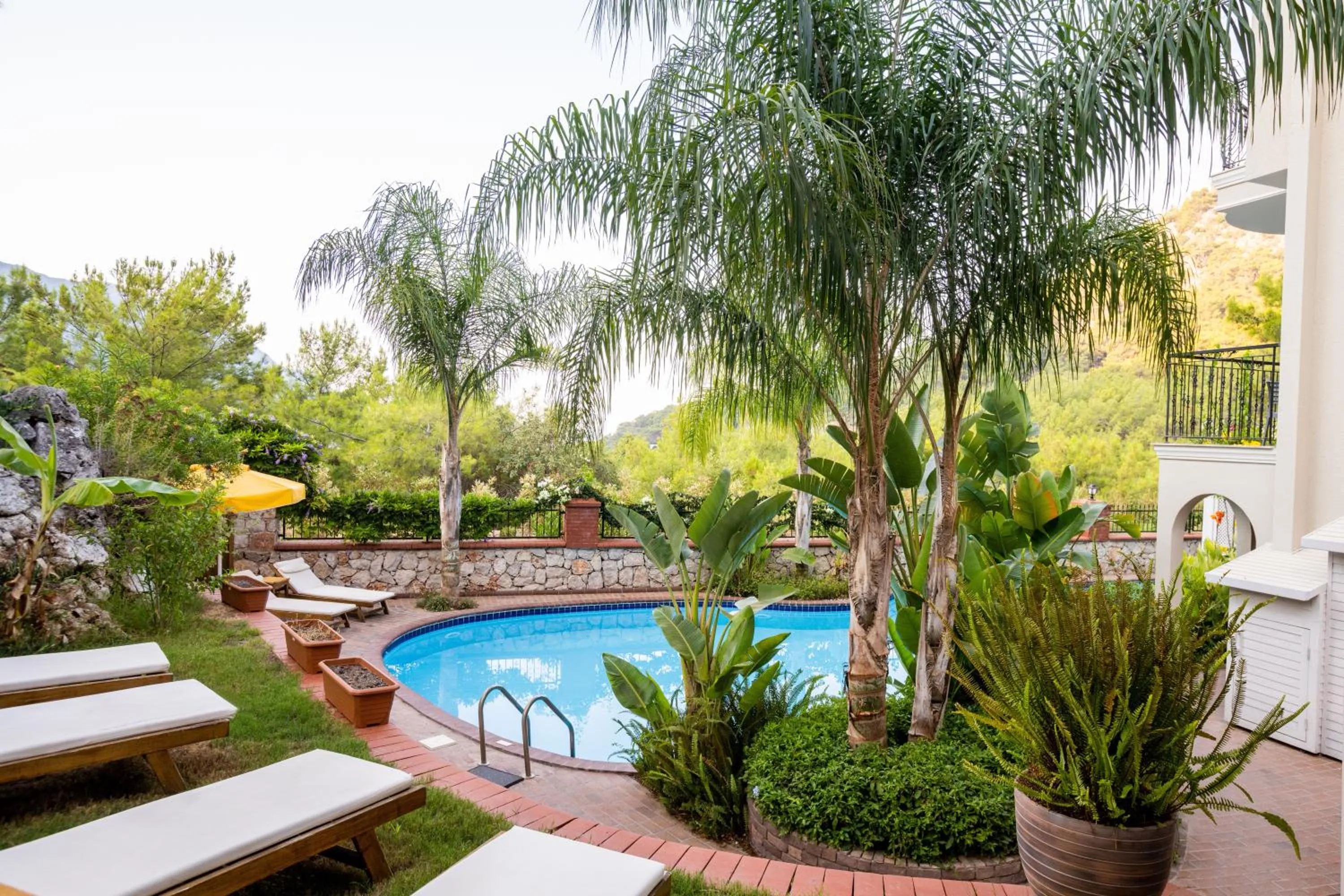 Garden in Esperanza Boutique Hotel of Lykia