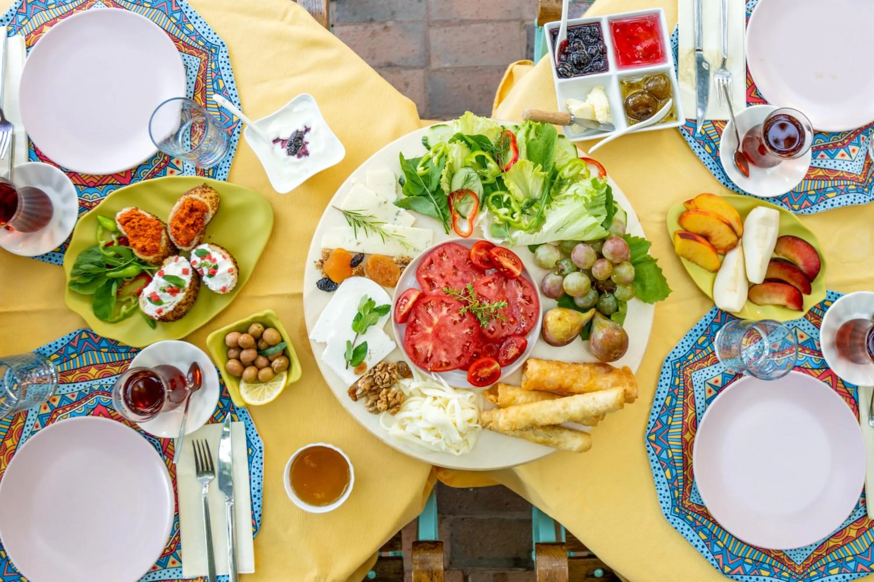 Breakfast in Esperanza Boutique Hotel of Lykia