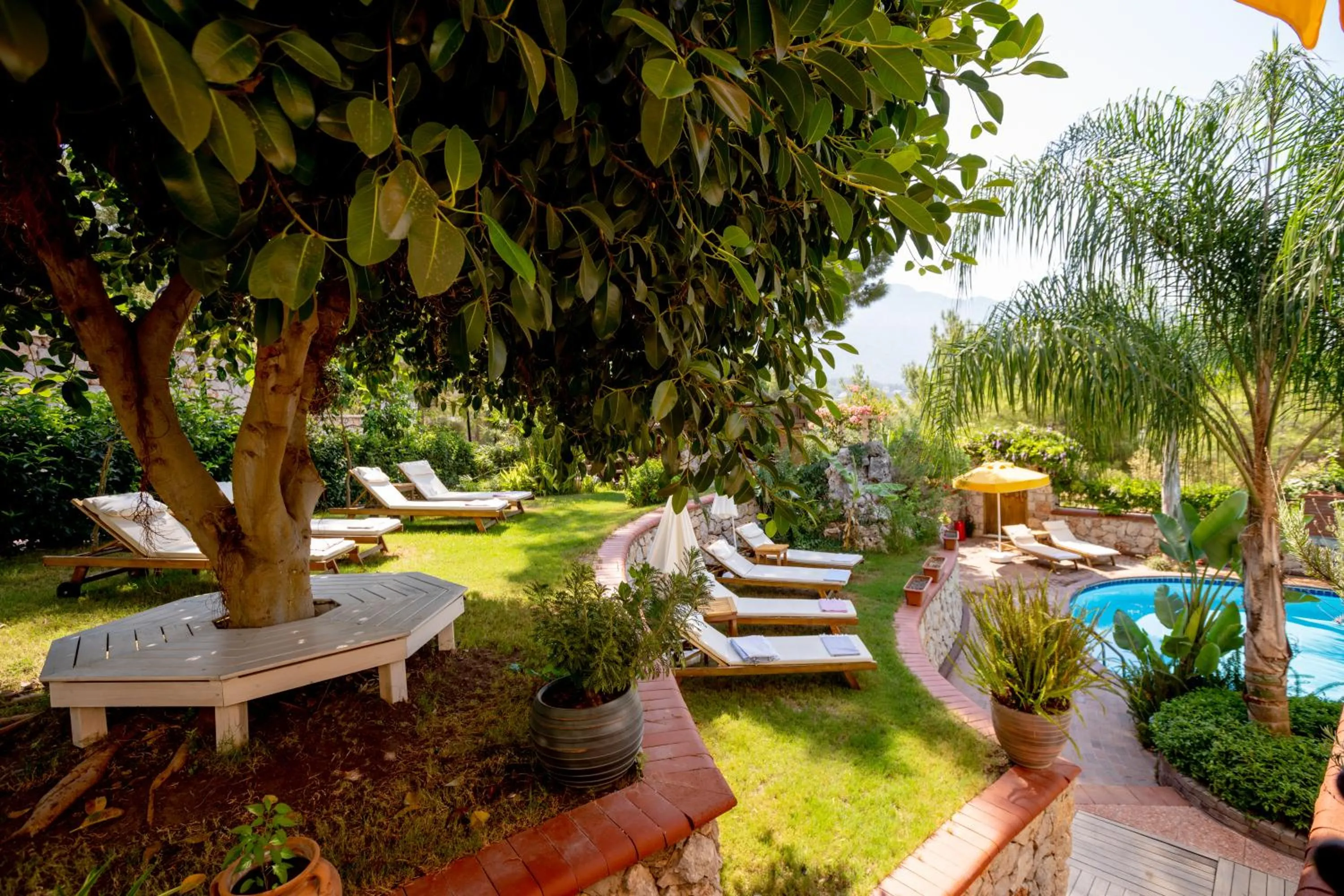 Garden in Esperanza Boutique Hotel of Lykia