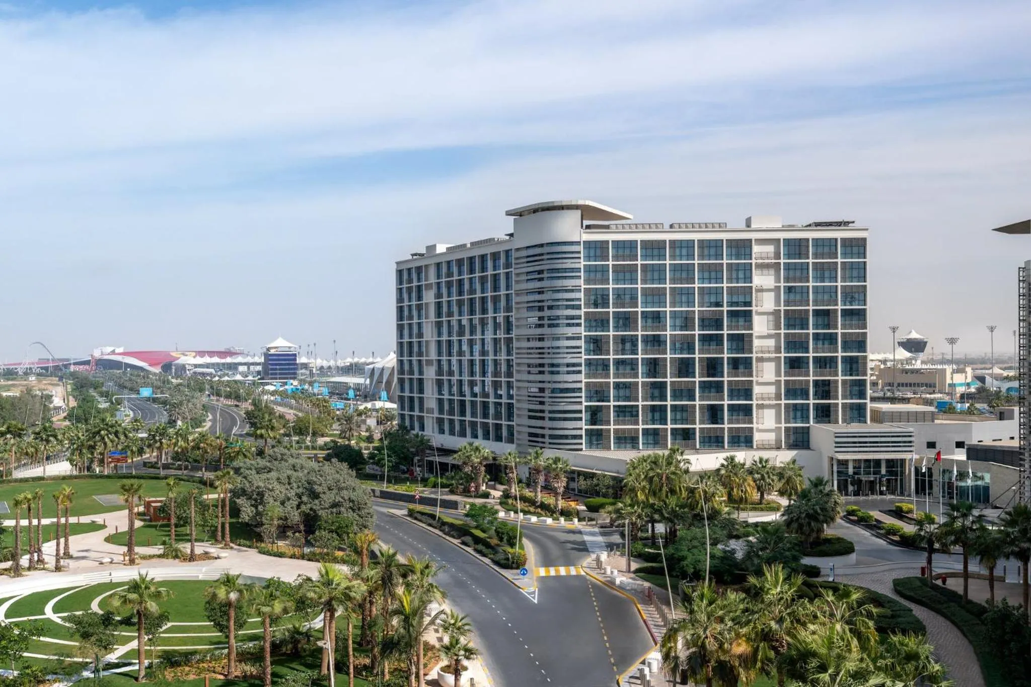 Property building in Yas Plaza Marina by IHG