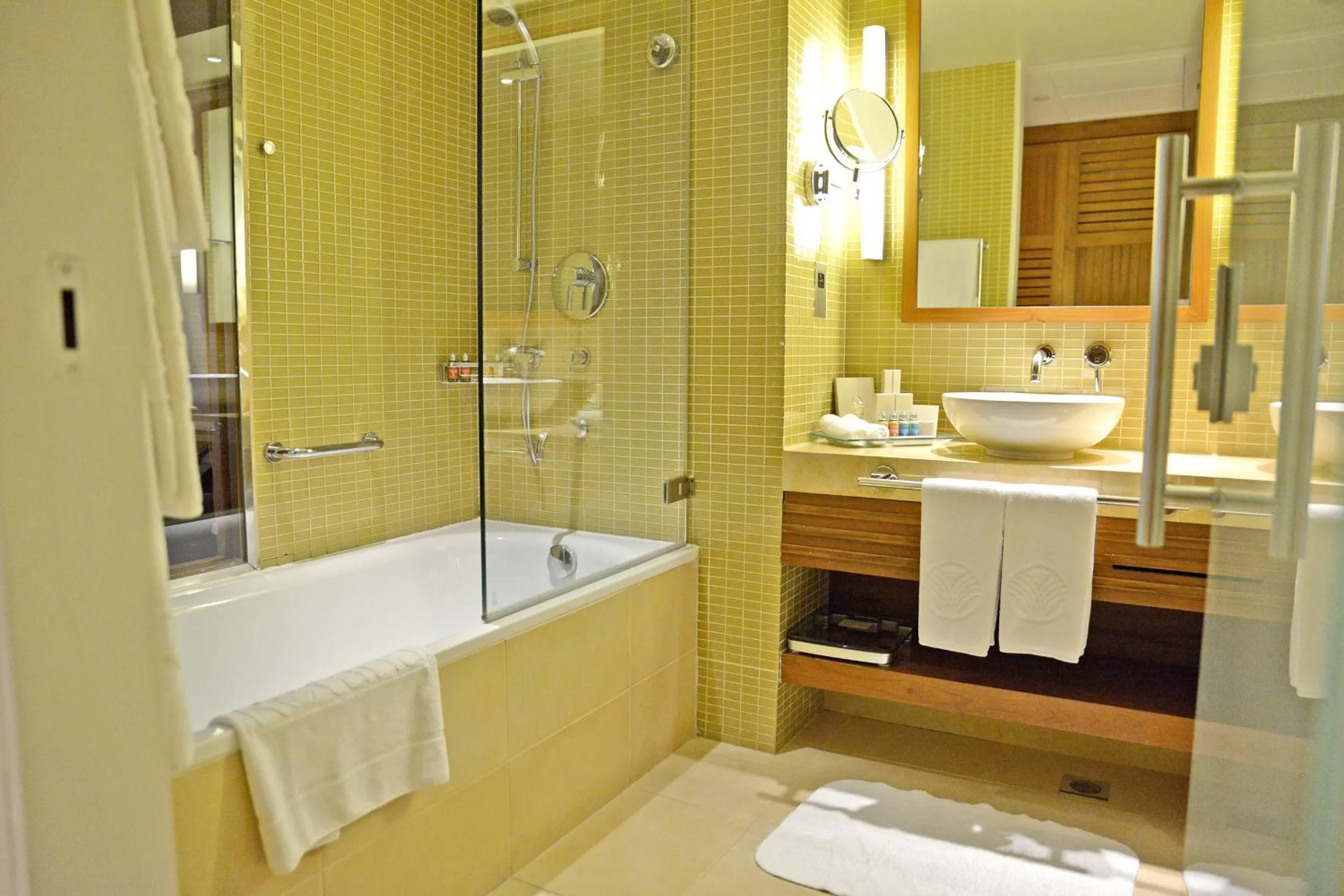 Shower in Yas Island Rotana Abu Dhabi