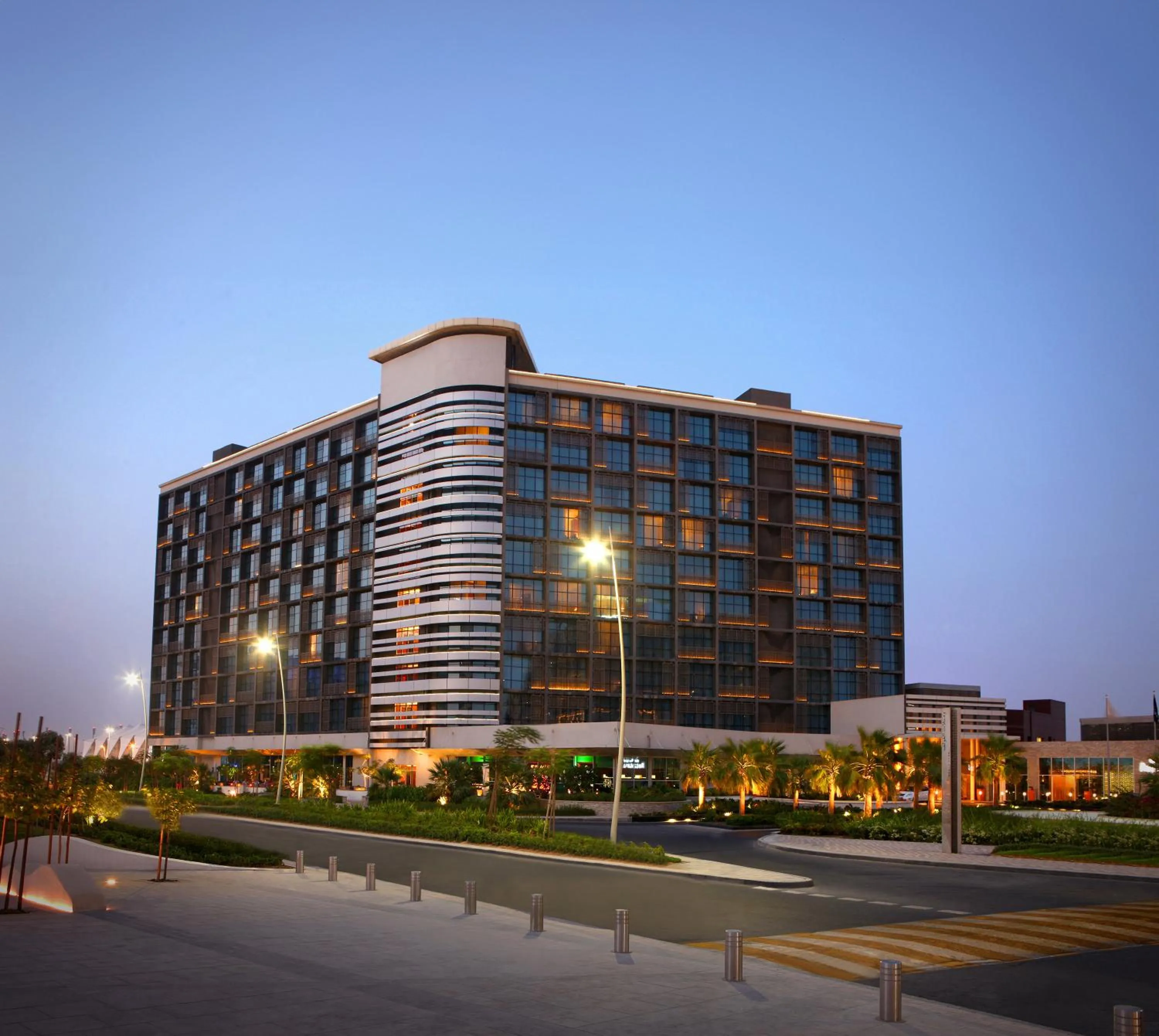 Property building in Yas Plaza Marina by IHG