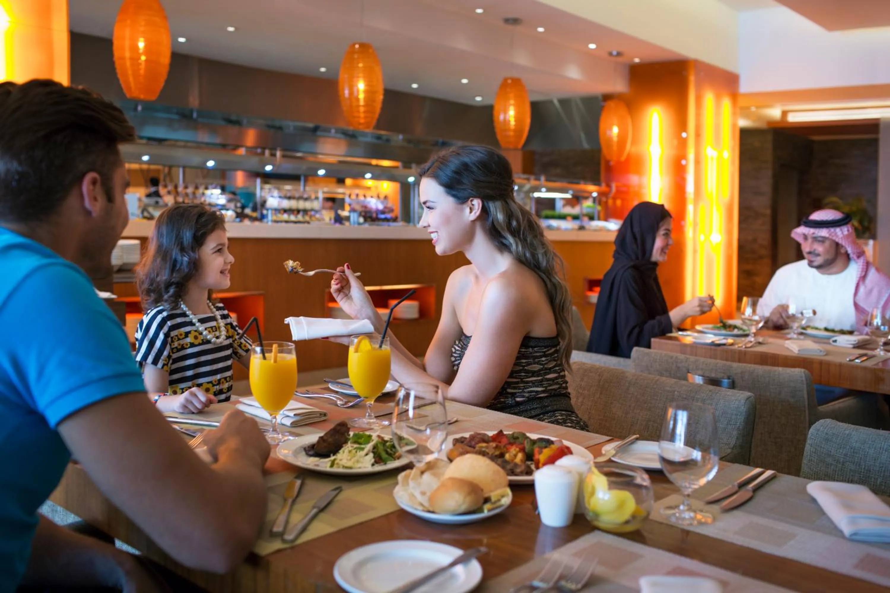 Restaurant/places to eat in Yas Island Rotana Abu Dhabi