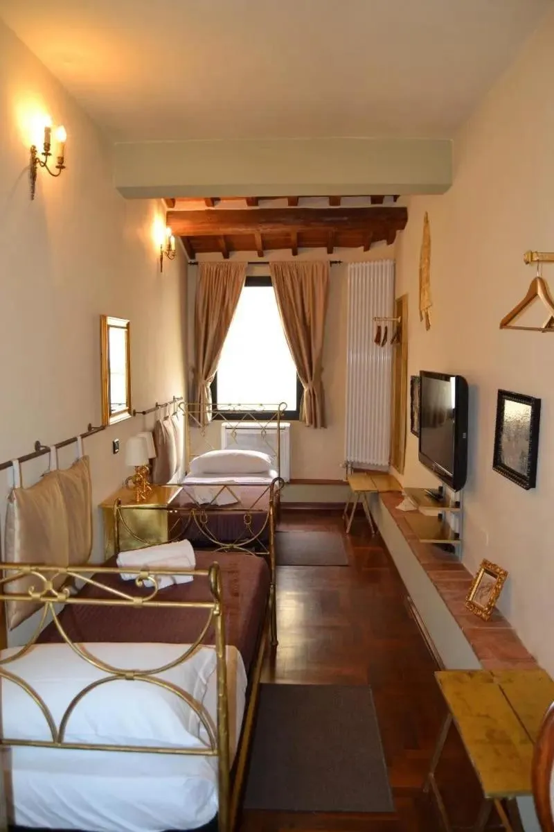 Bed in The Black Sheep B&B