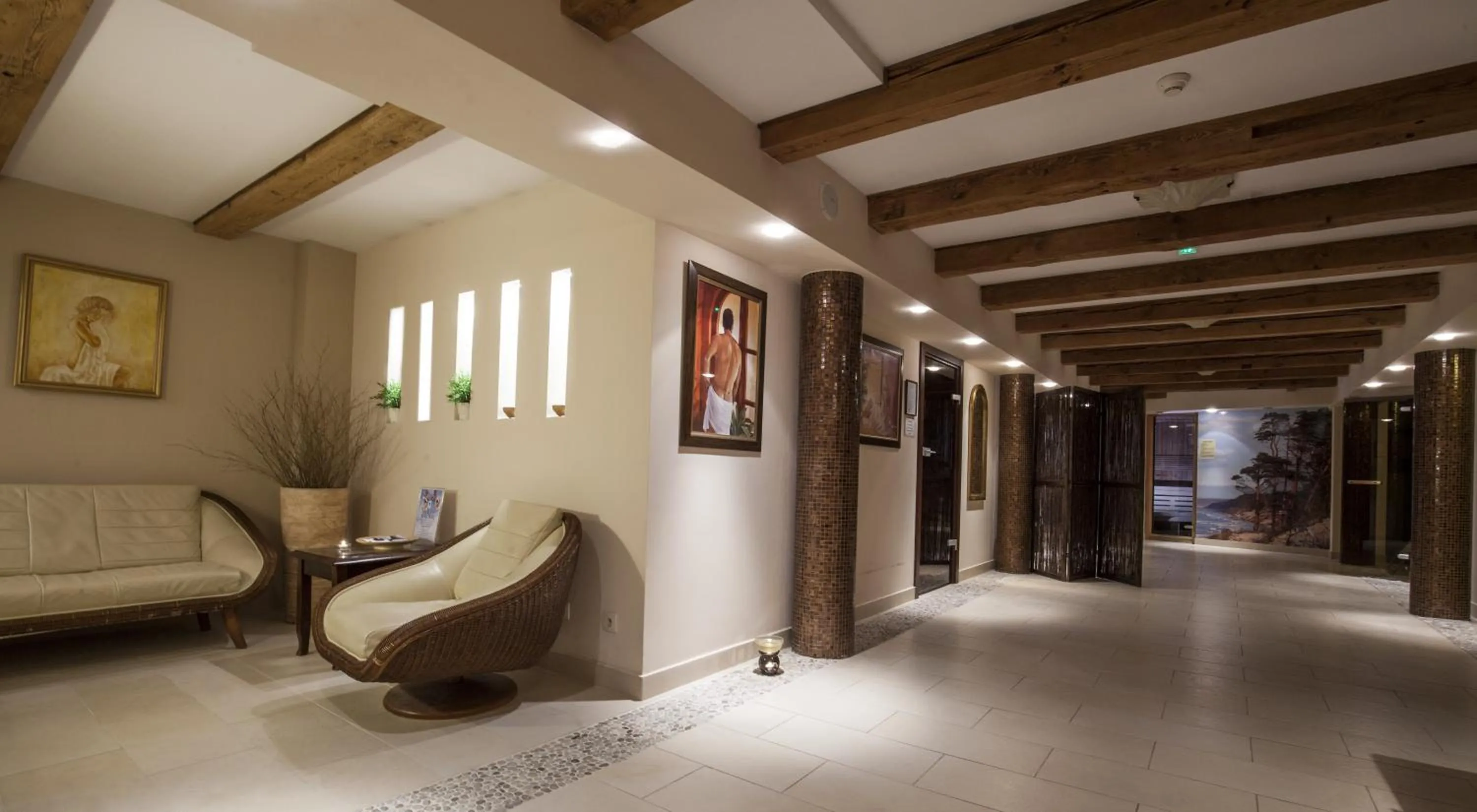 Communal lounge/ TV room in Hotel Lubicz