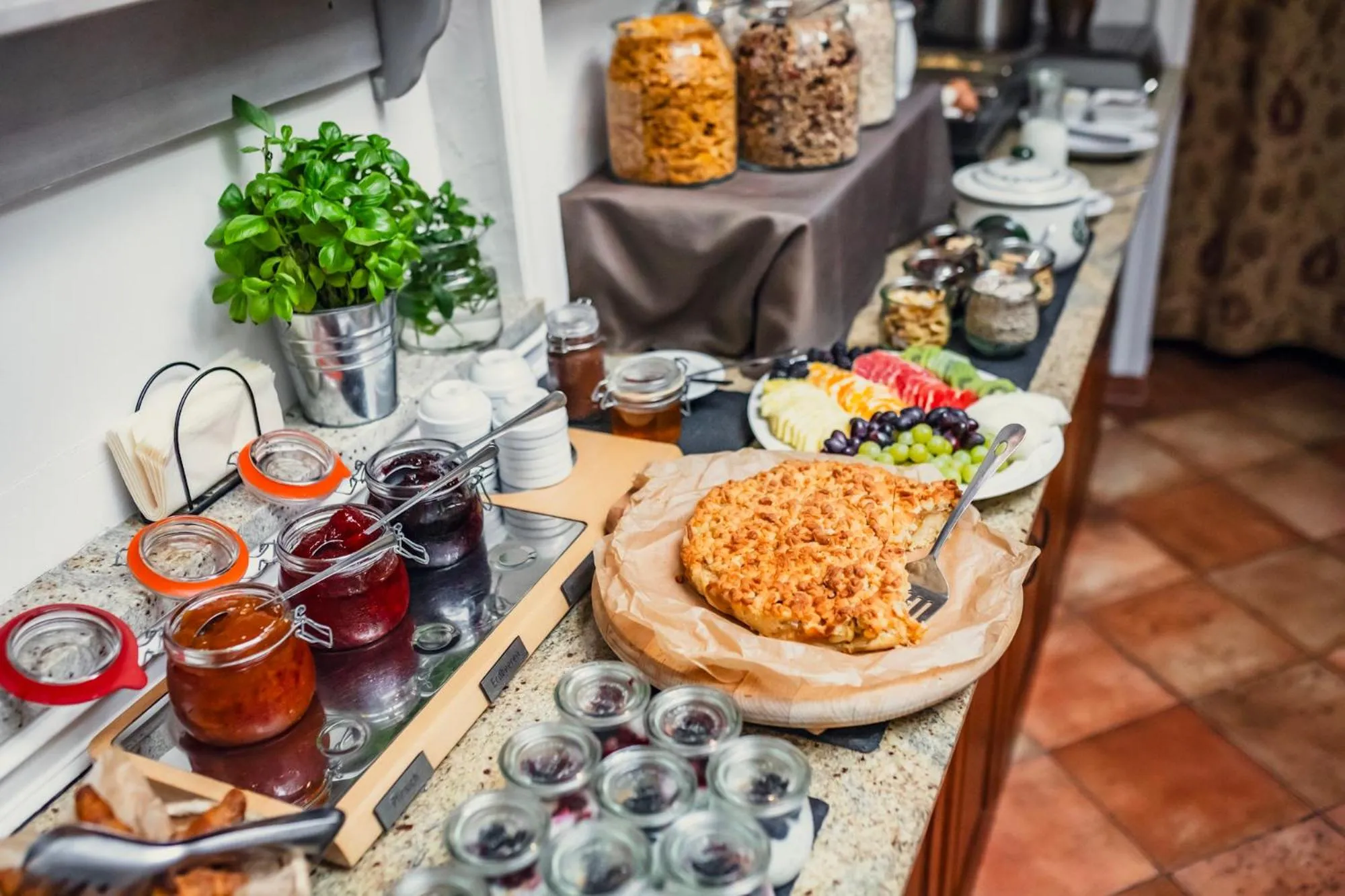 Breakfast in Hotel Italia