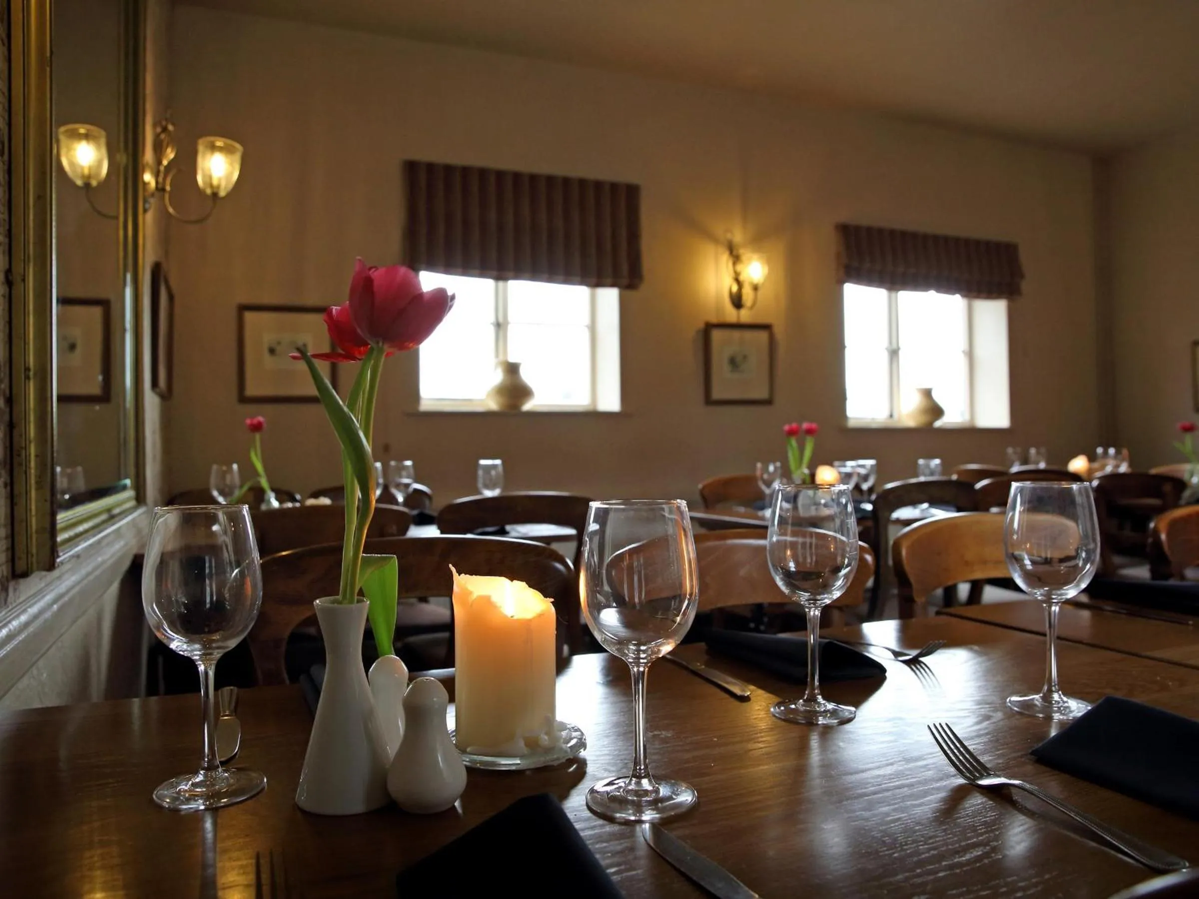 Dining area in Recruiting Sergeant