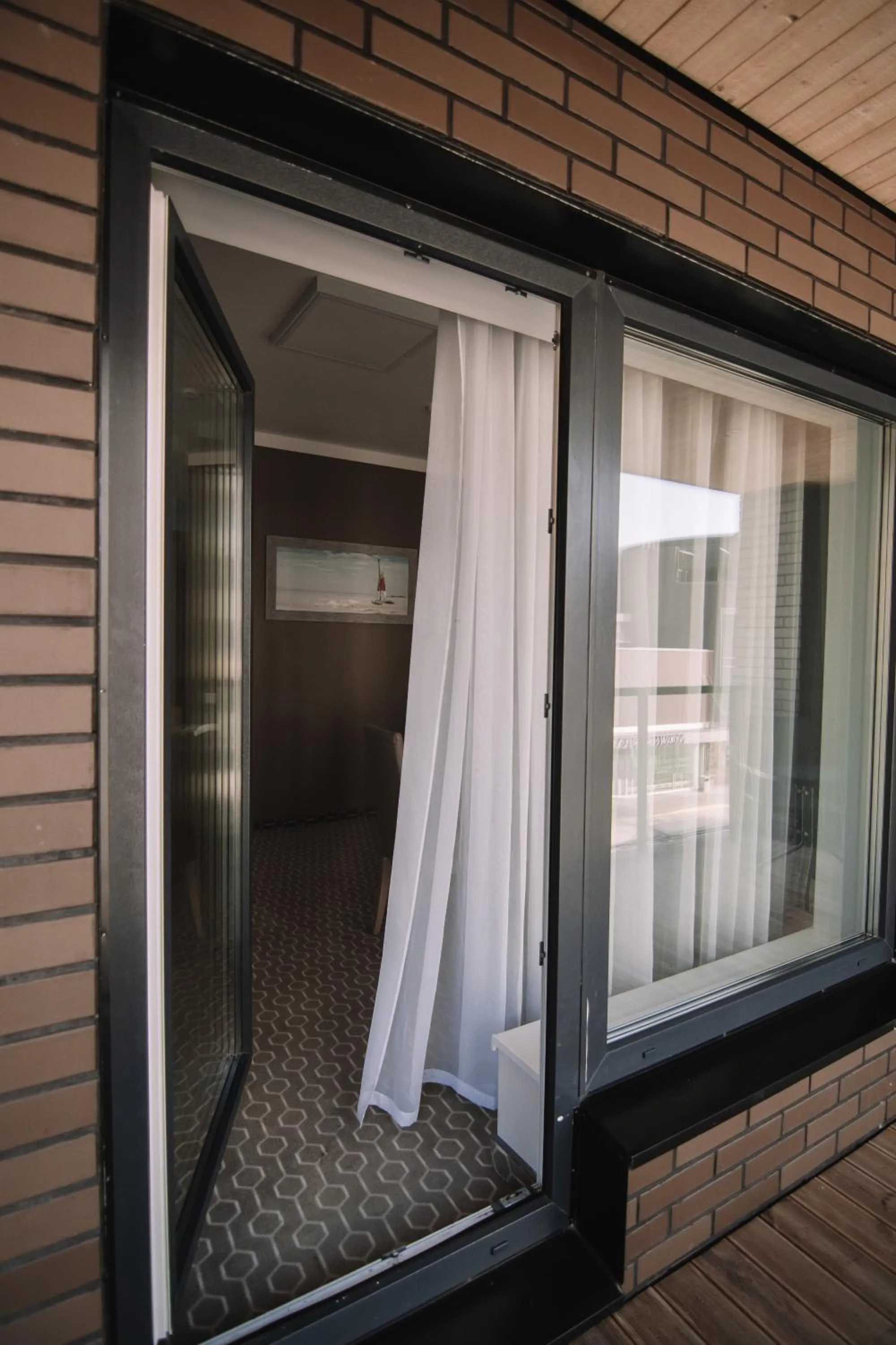 Balcony/Terrace in Merepargi ApartHotel & Cafe