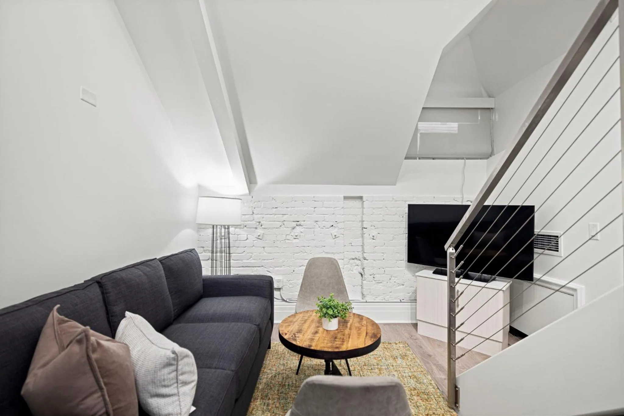 Living room in Placemakr Dupont Circle