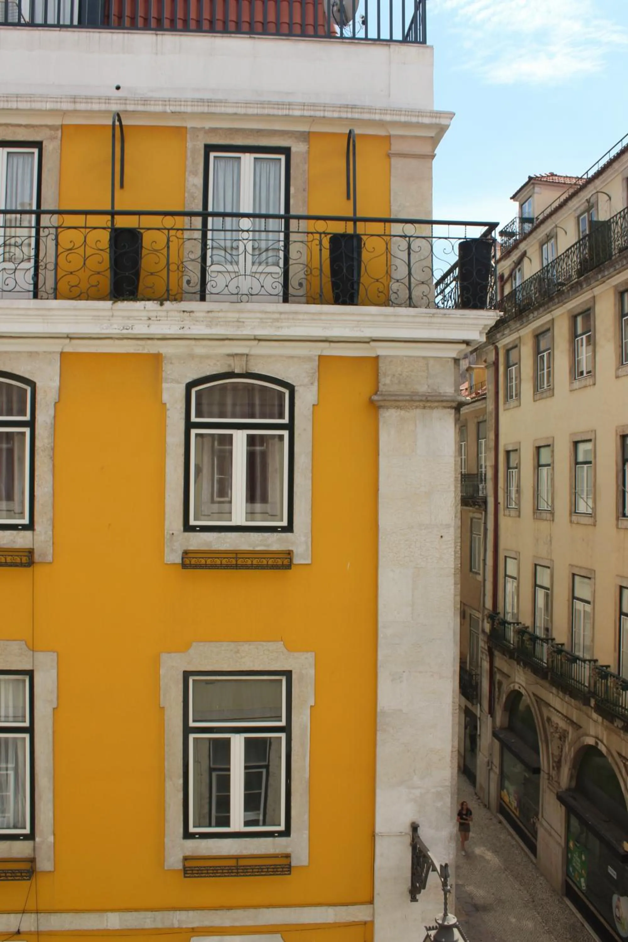 View (from property/room) in Rossio Hostel