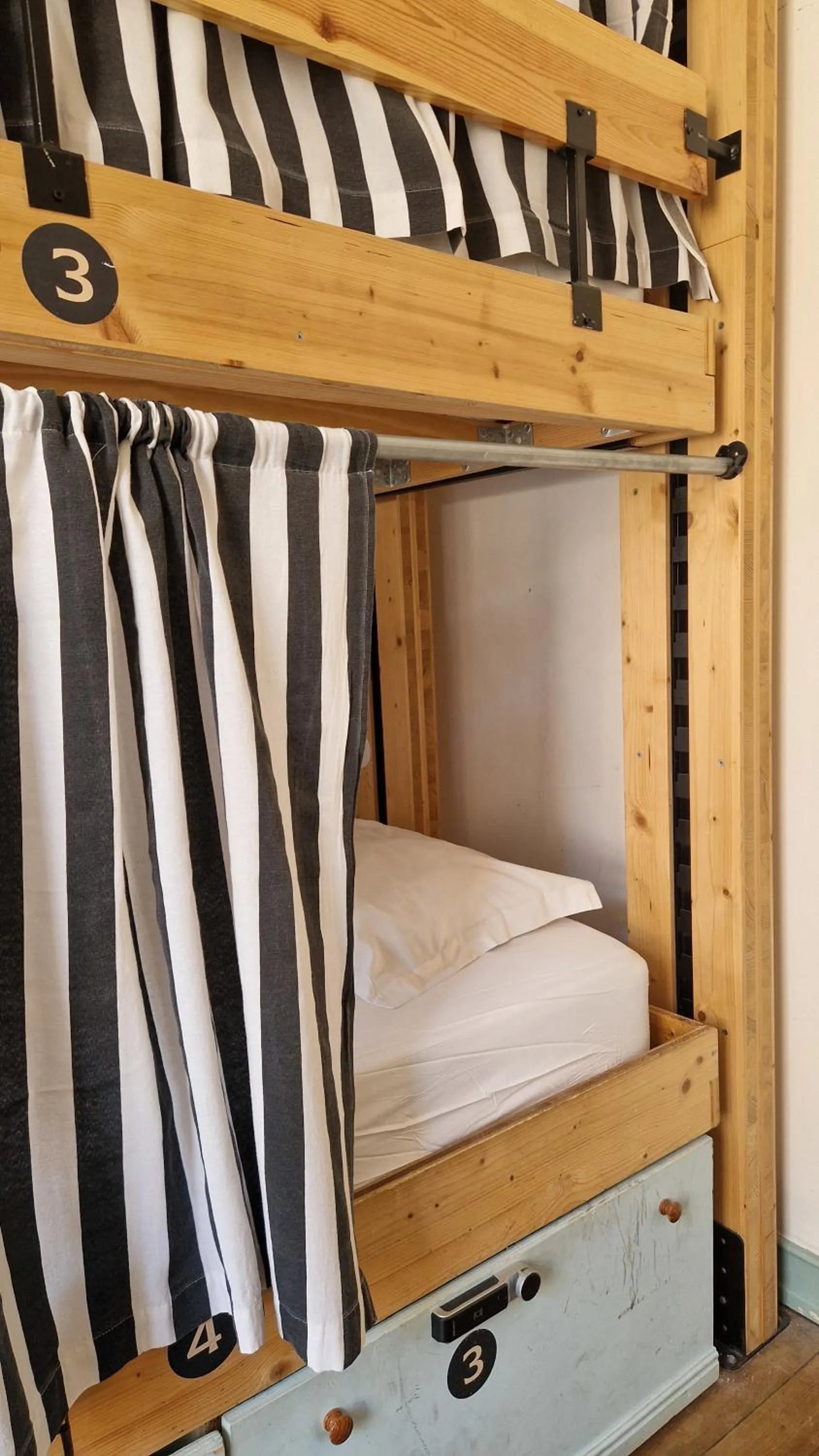 bunk bed in Rossio Hostel