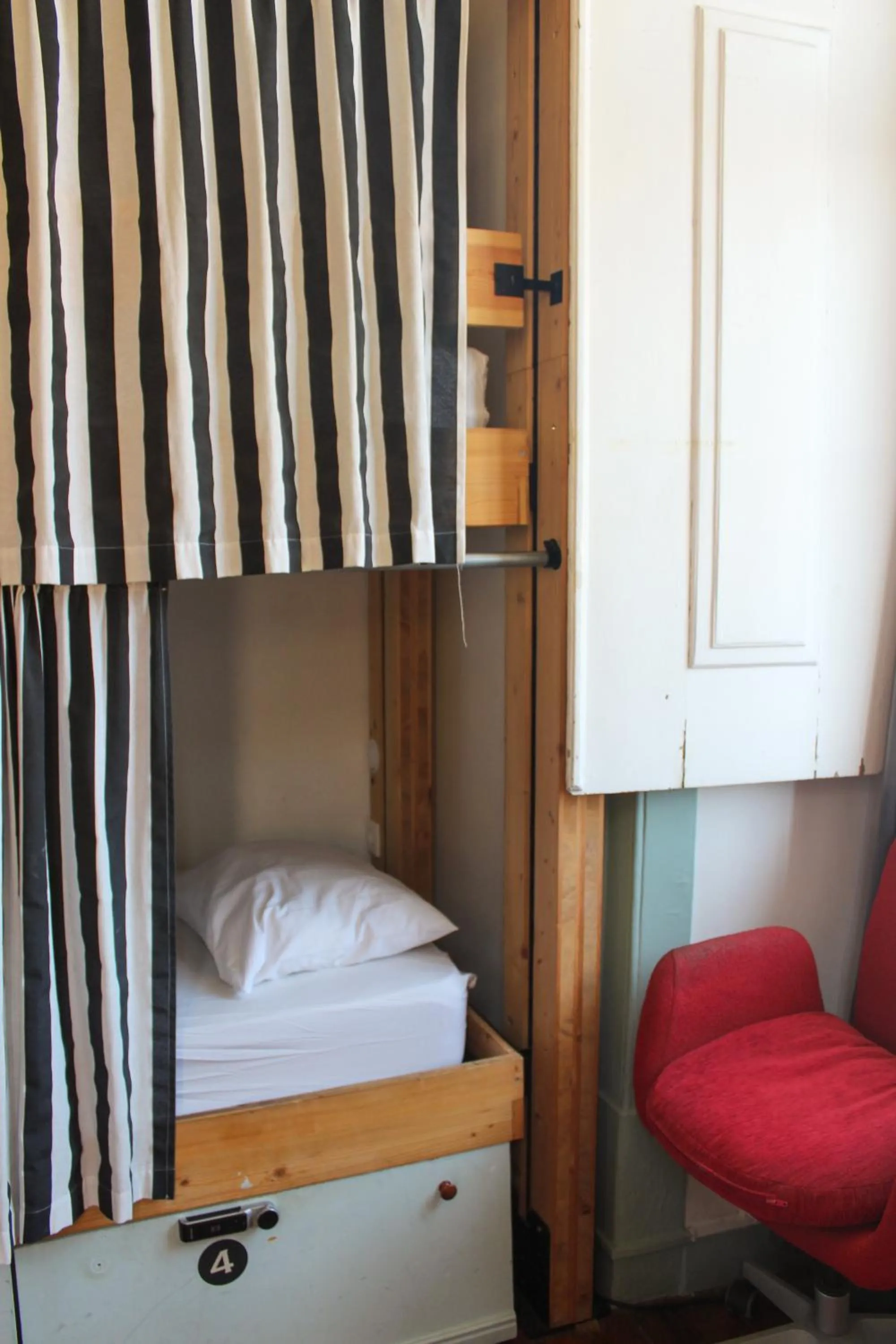 bunk bed in Rossio Hostel