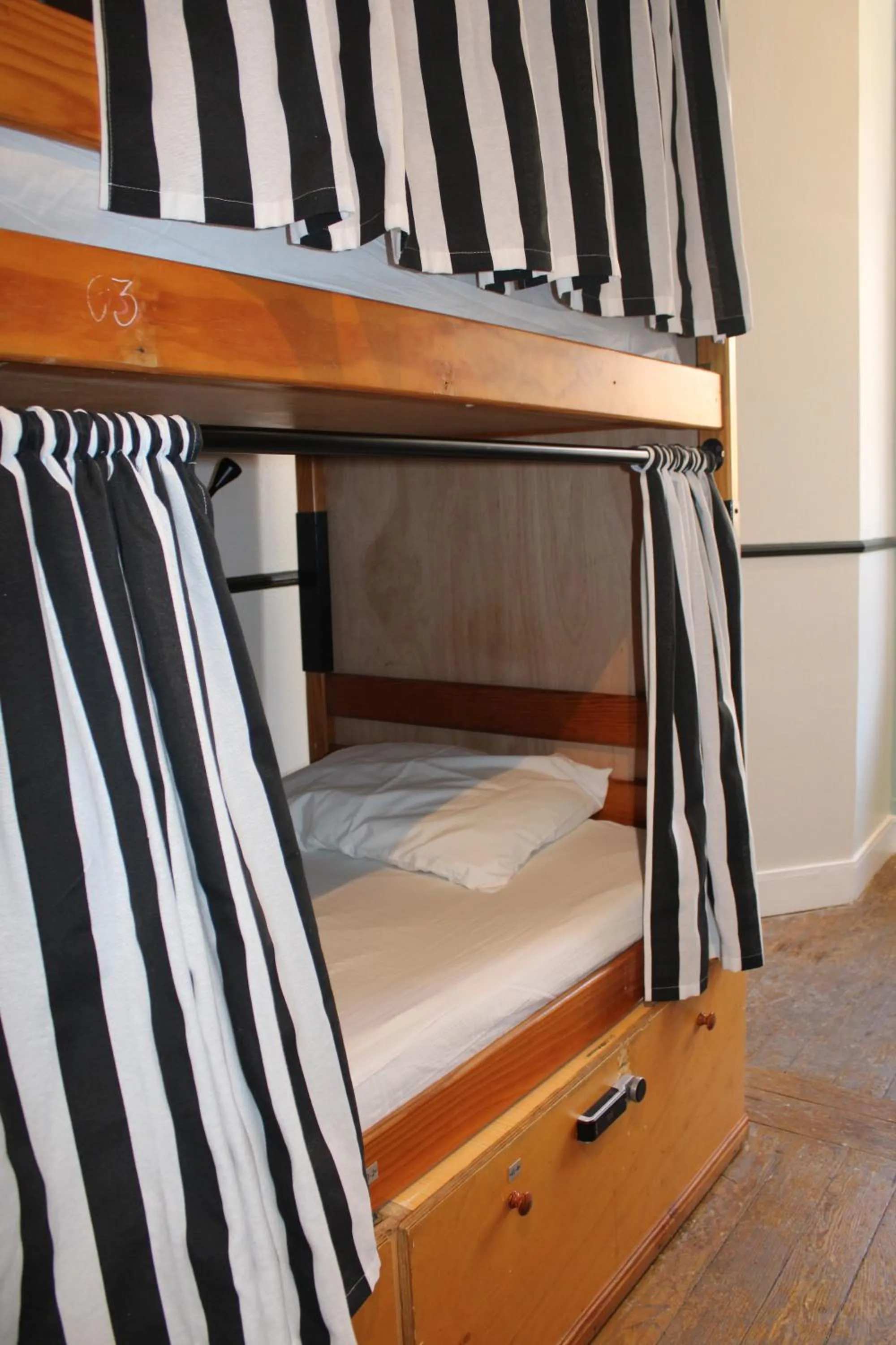 bunk bed in Rossio Hostel