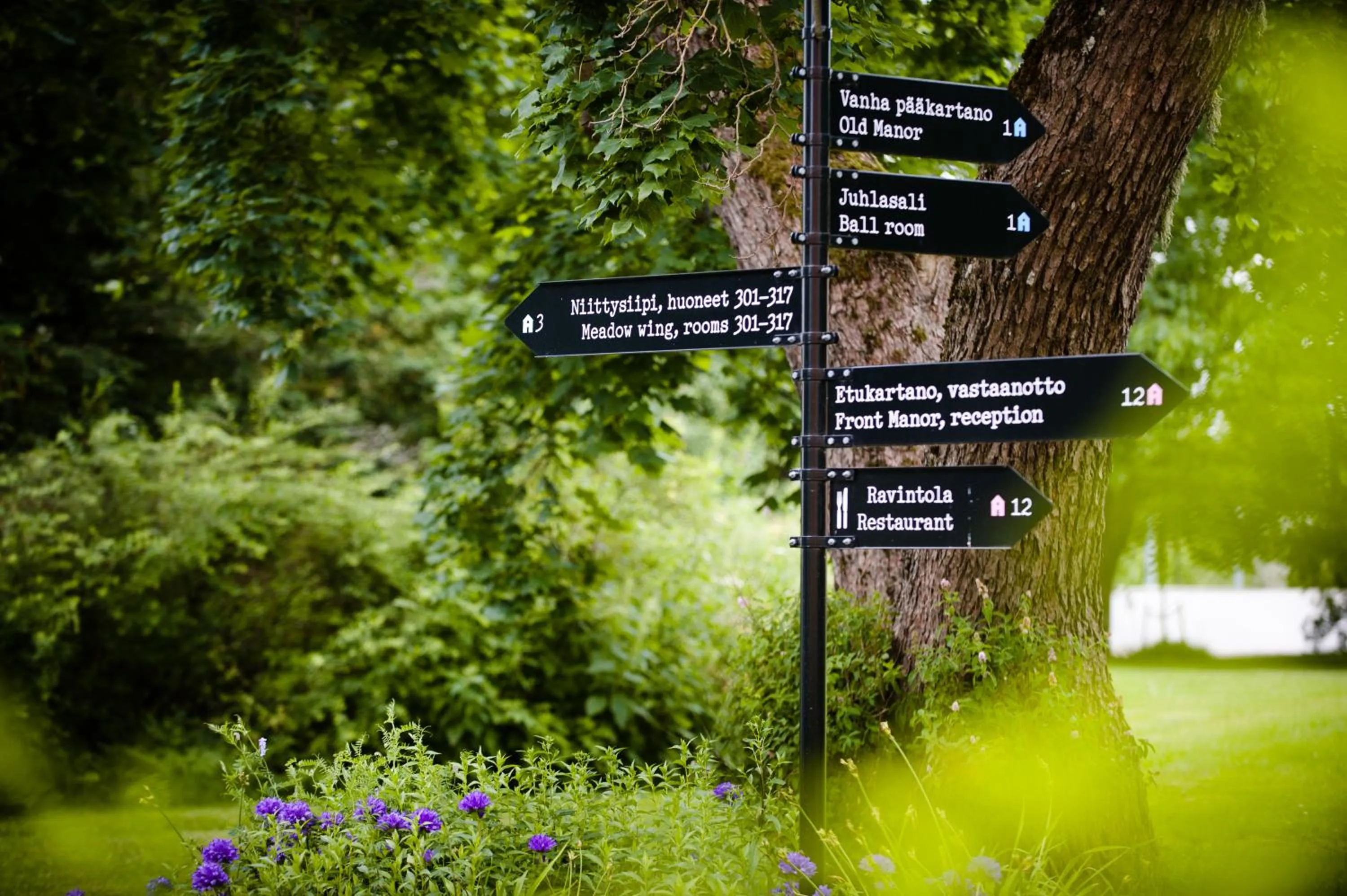 Area and facilities in Hämeenkylän Kartano