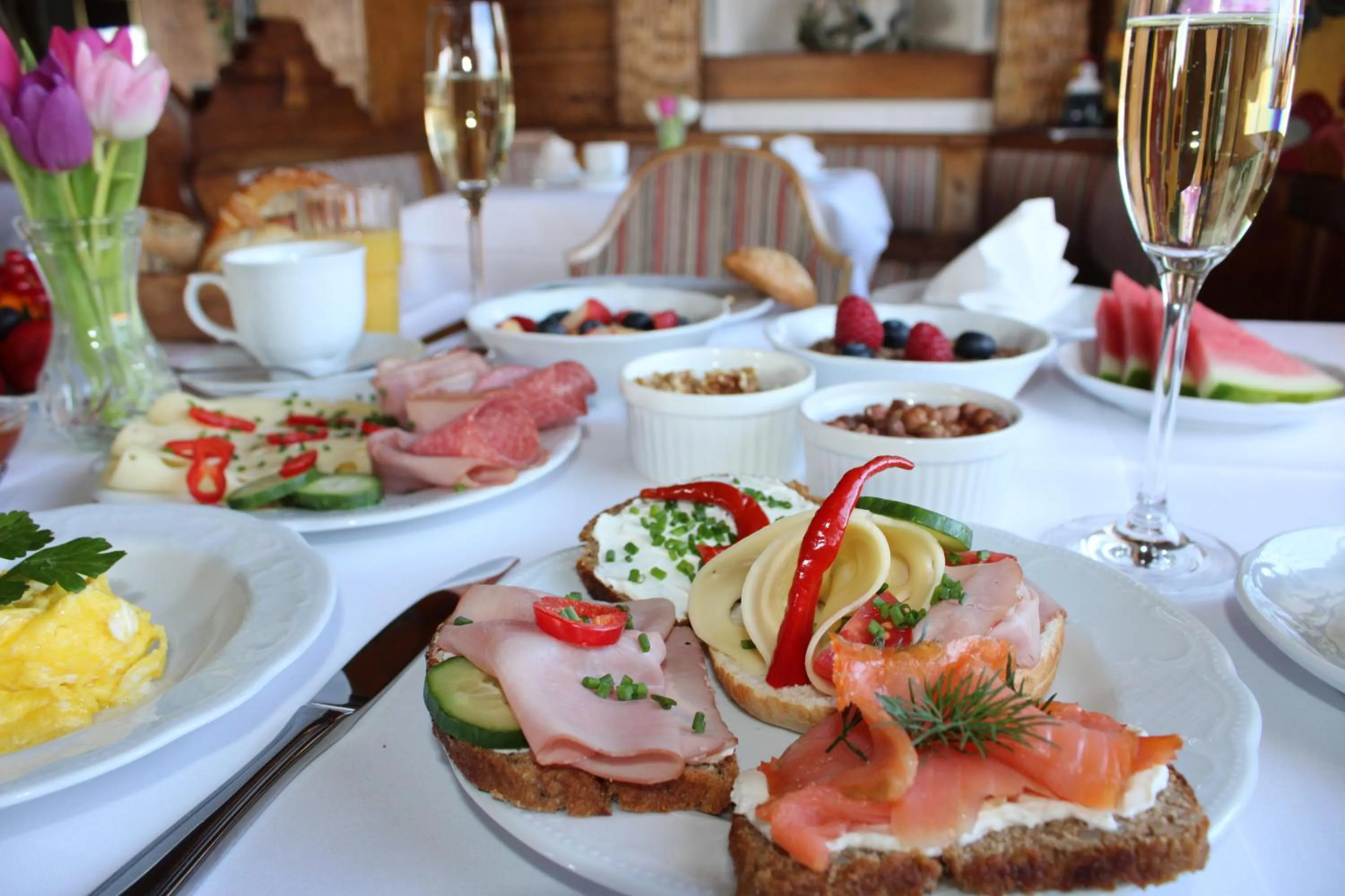 Continental breakfast in Hotel & Residence Hochriegel