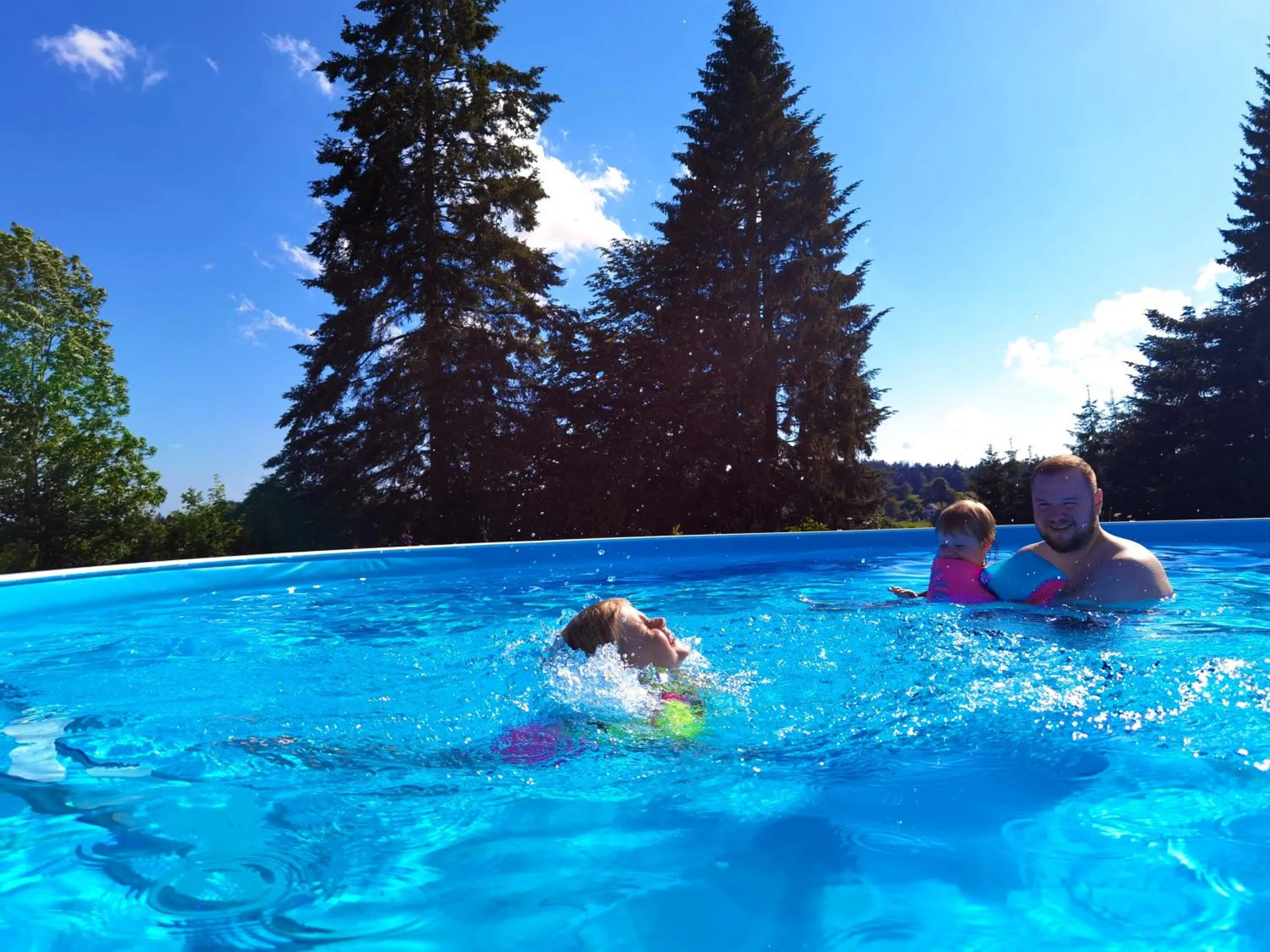 Pool view in Hotel & Residence Hochriegel