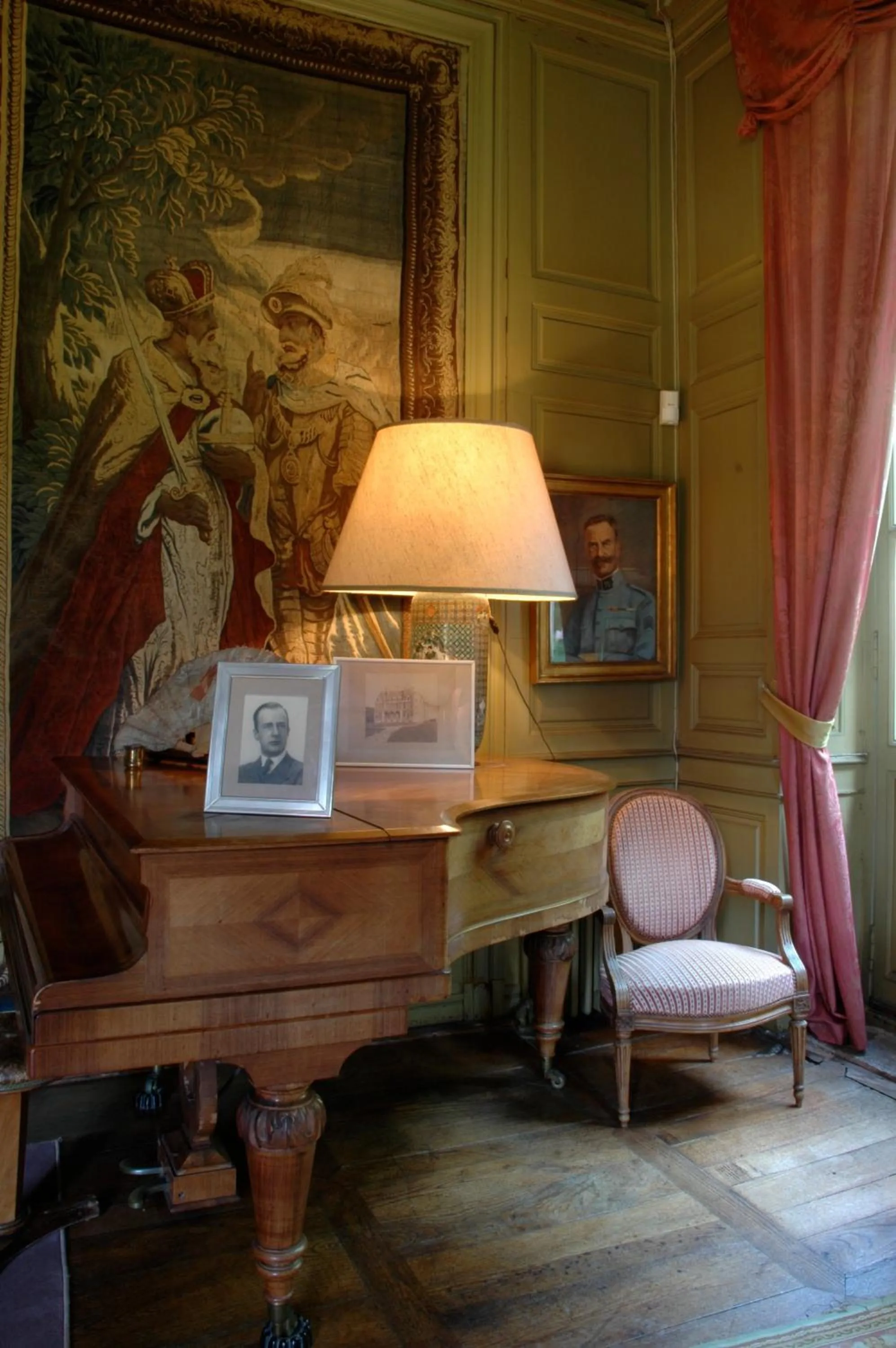 Library in Château d'Urtubie