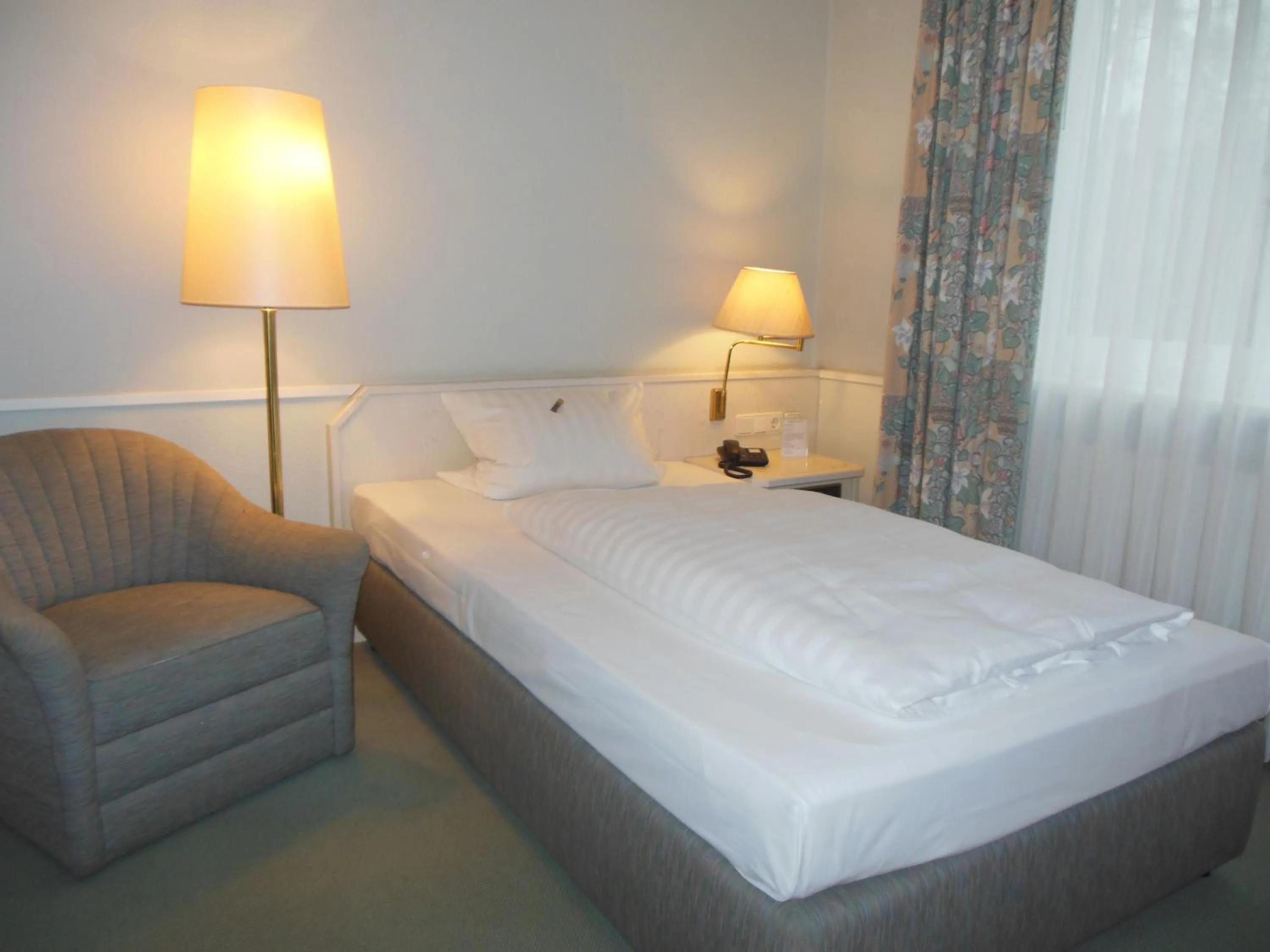 Bed in Hotel Heuberg