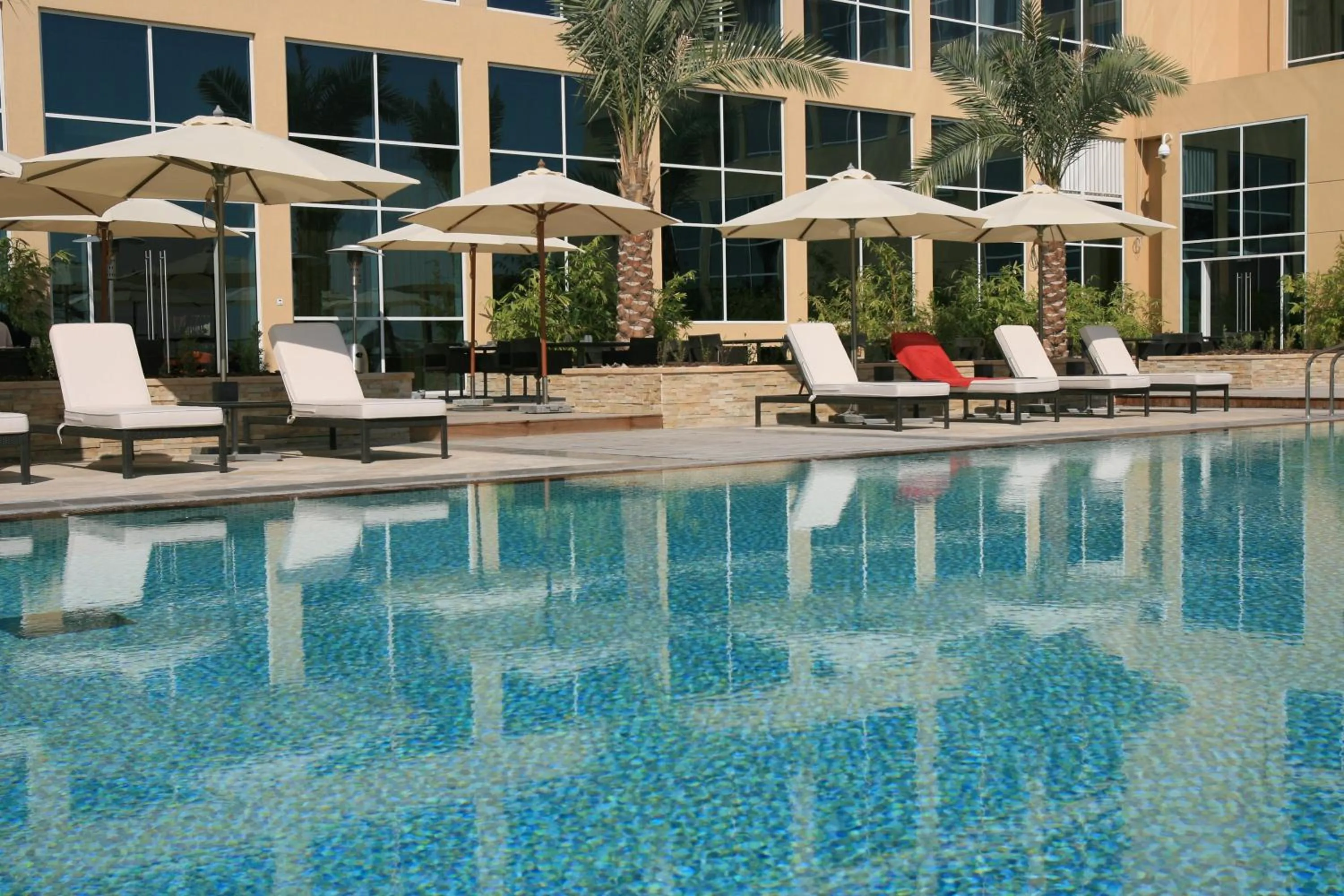 Swimming pool in Yas Plaza Circuit by IHG
