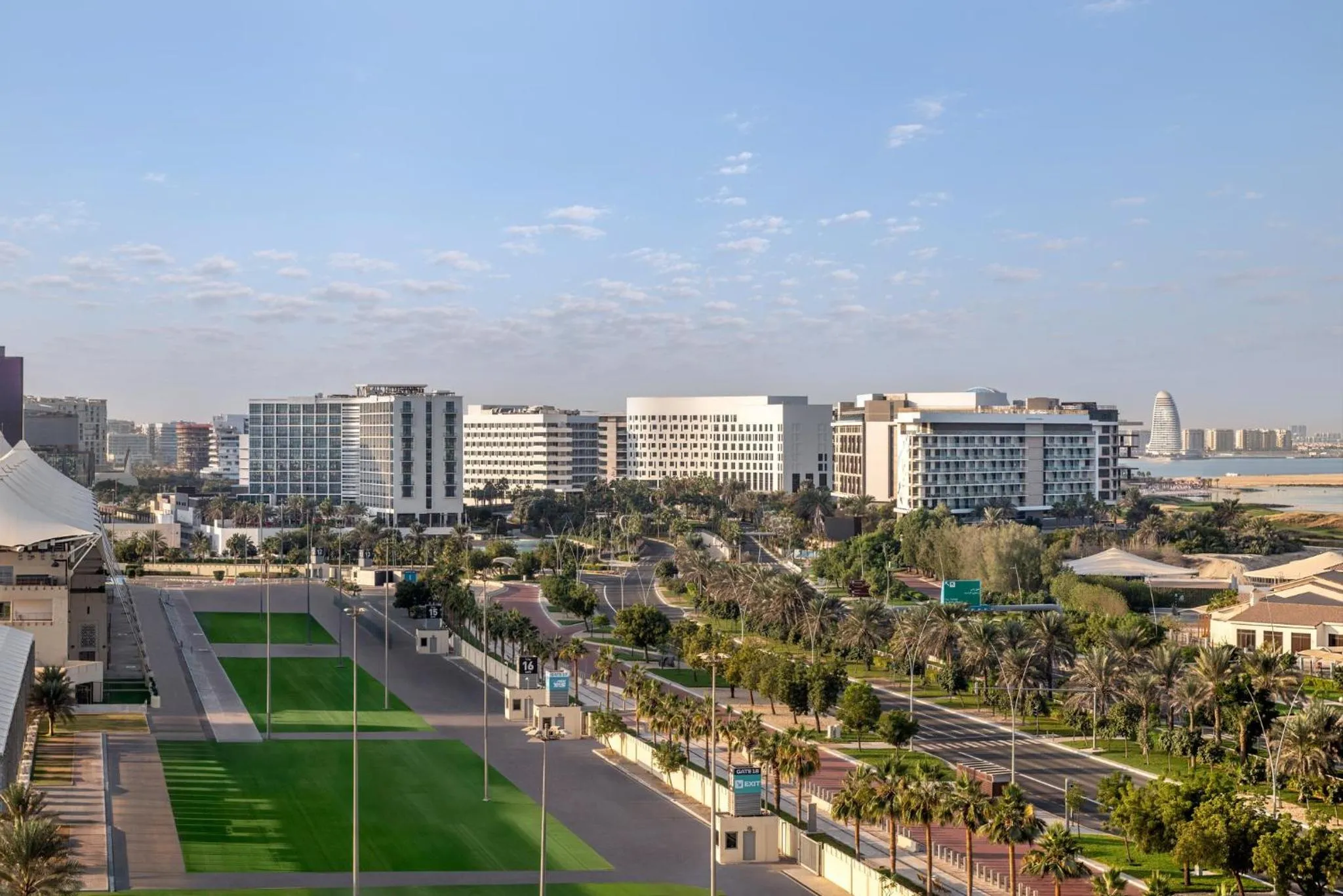 Property building in Yas Plaza Circuit by IHG