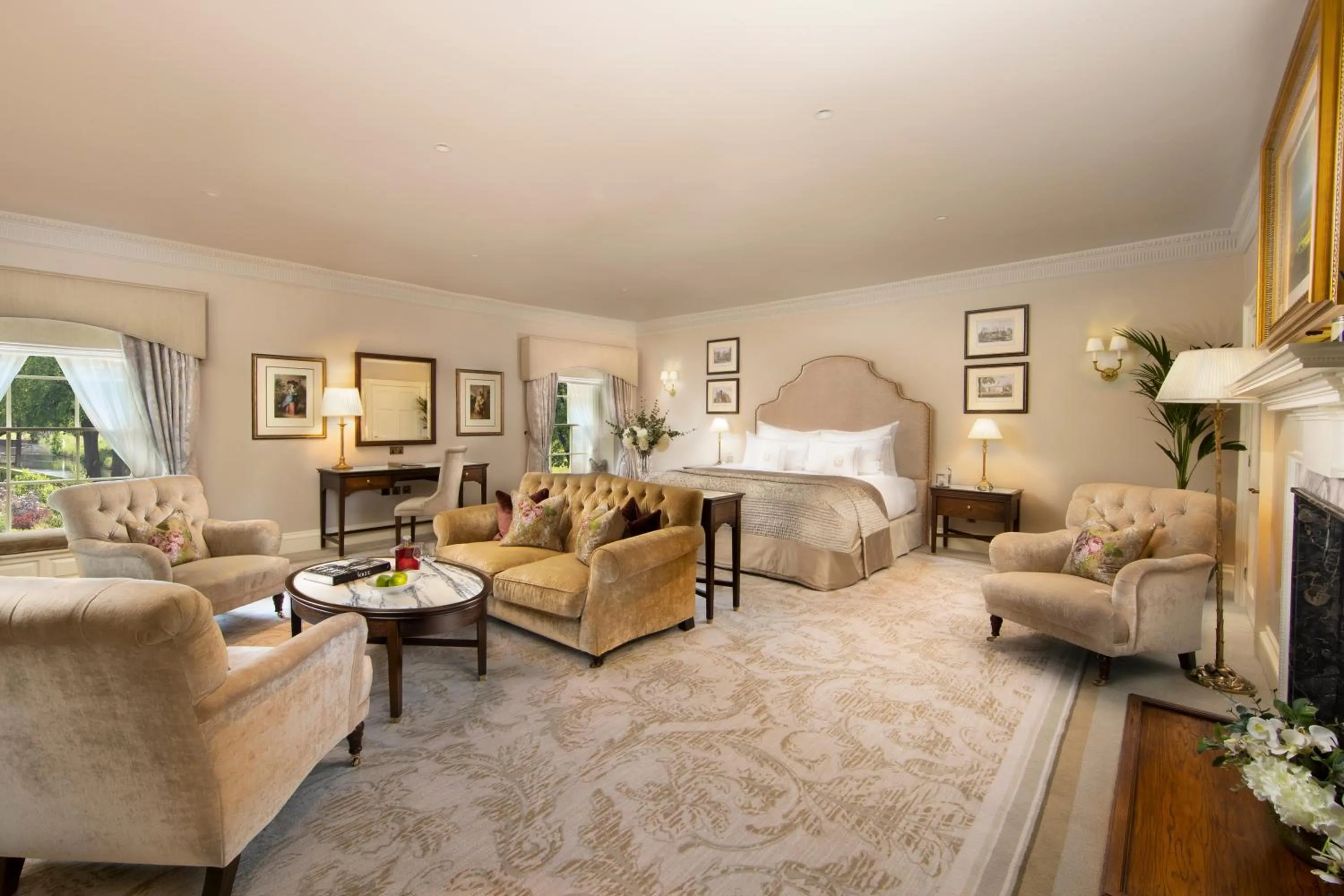 Bed in Grantley Hall