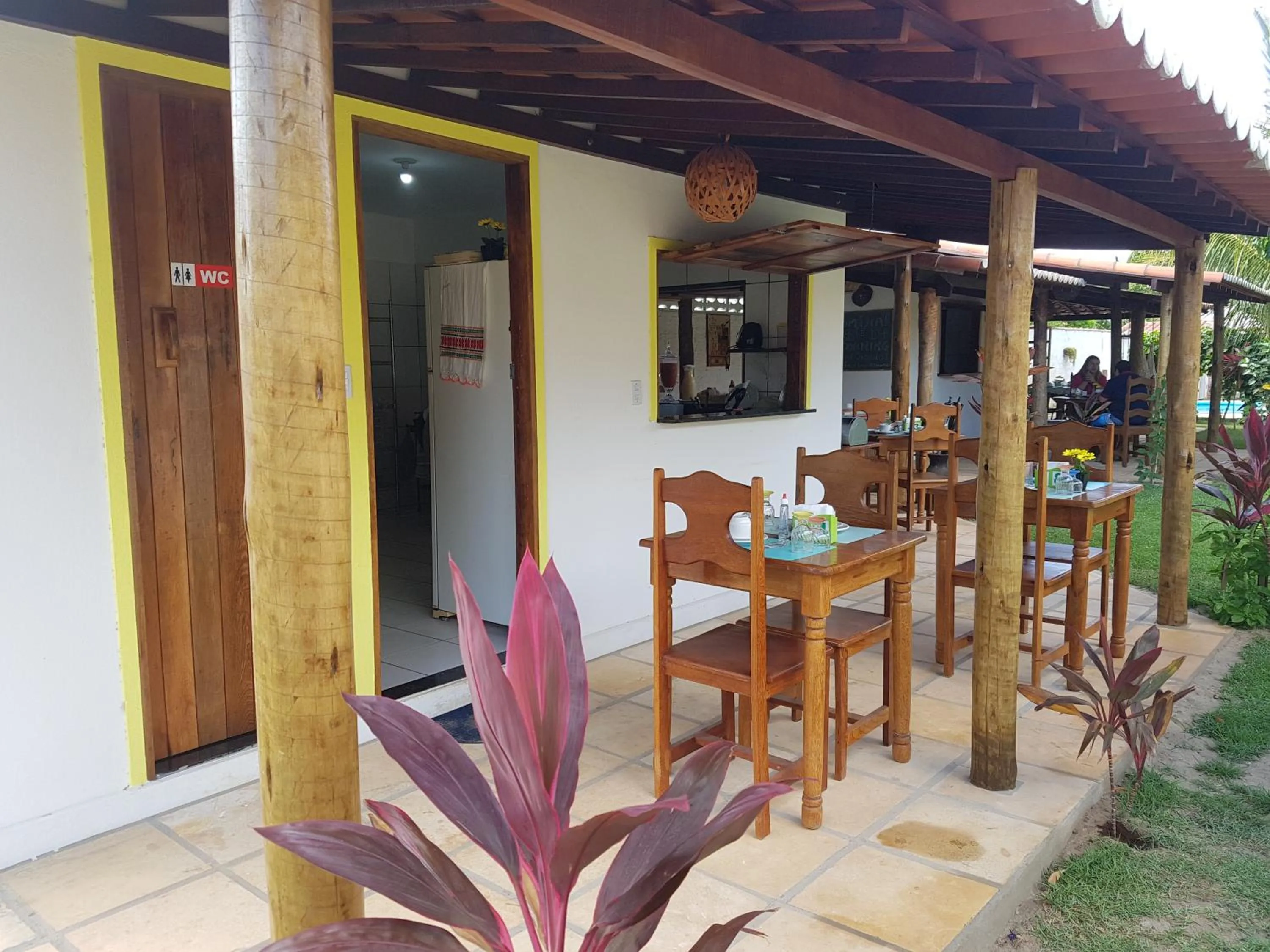 Patio in Pousada Gostoso Village
