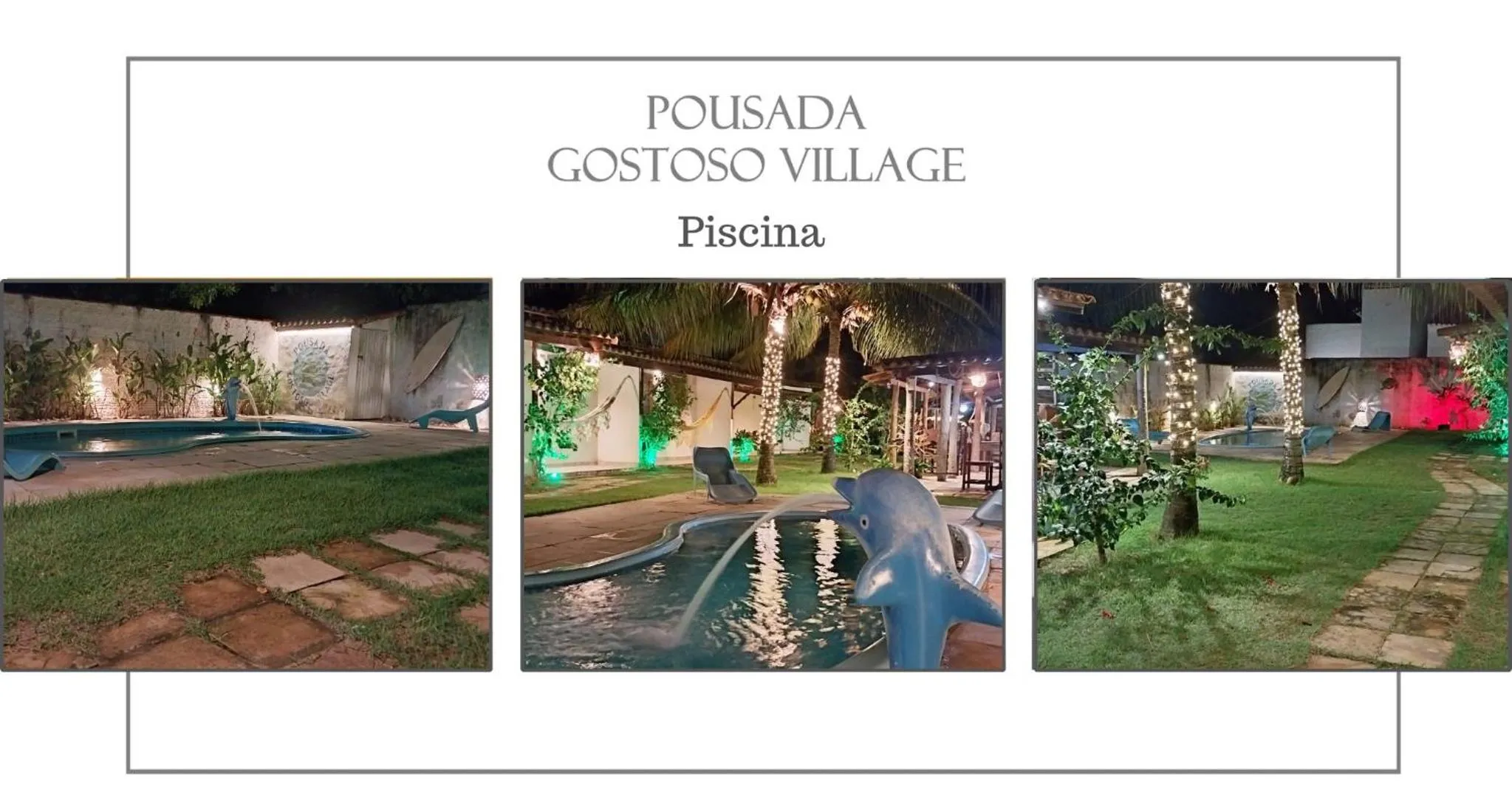 Garden in Pousada Gostoso Village