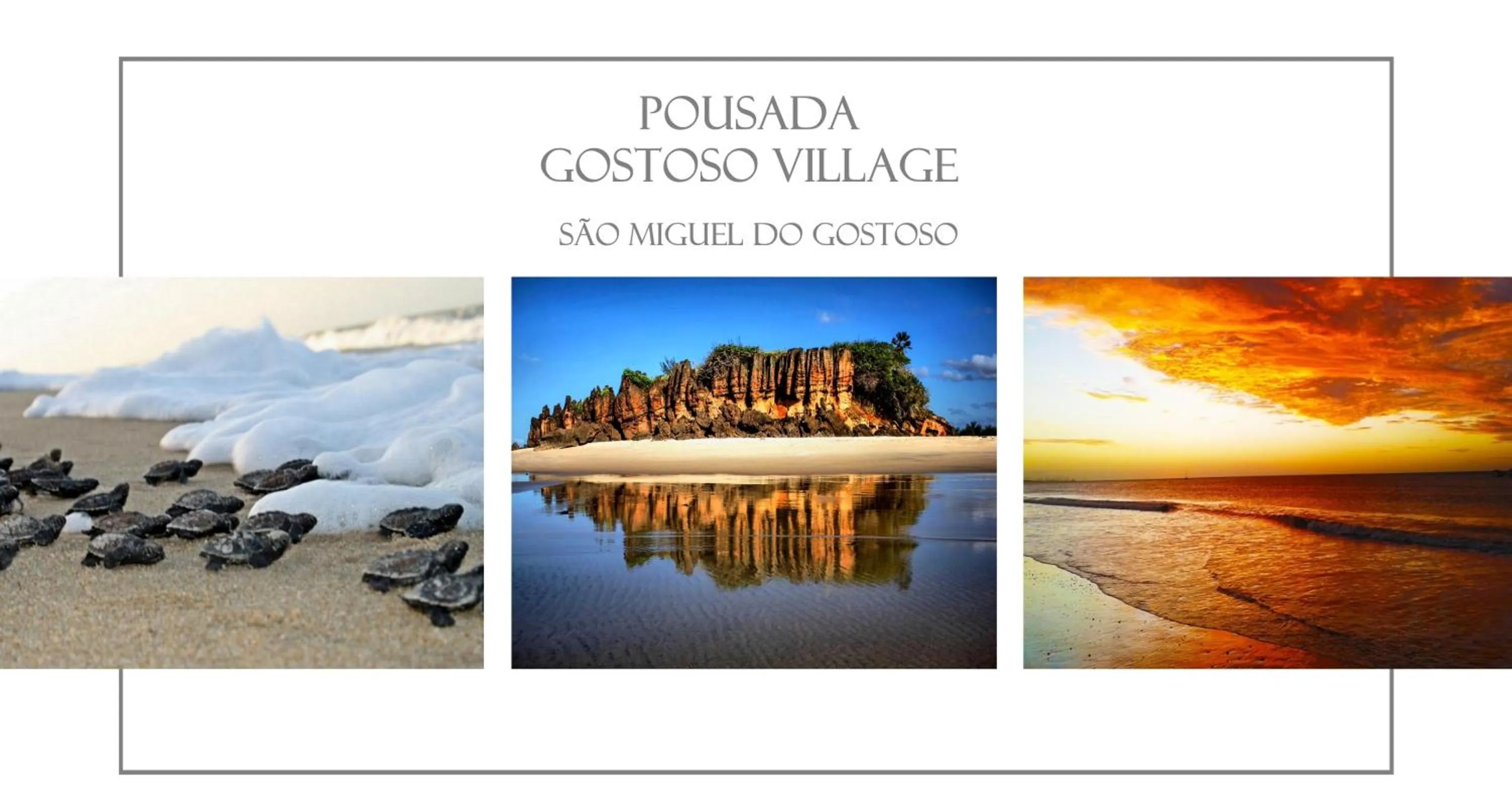 Natural landscape in Pousada Gostoso Village